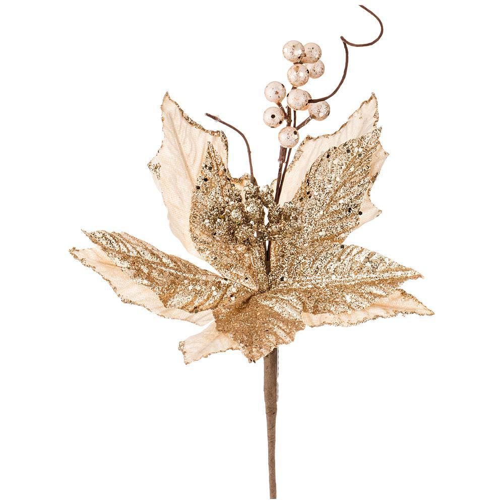 Изображение товара Искусственный цветок Lefard Пуансетия 241-1831