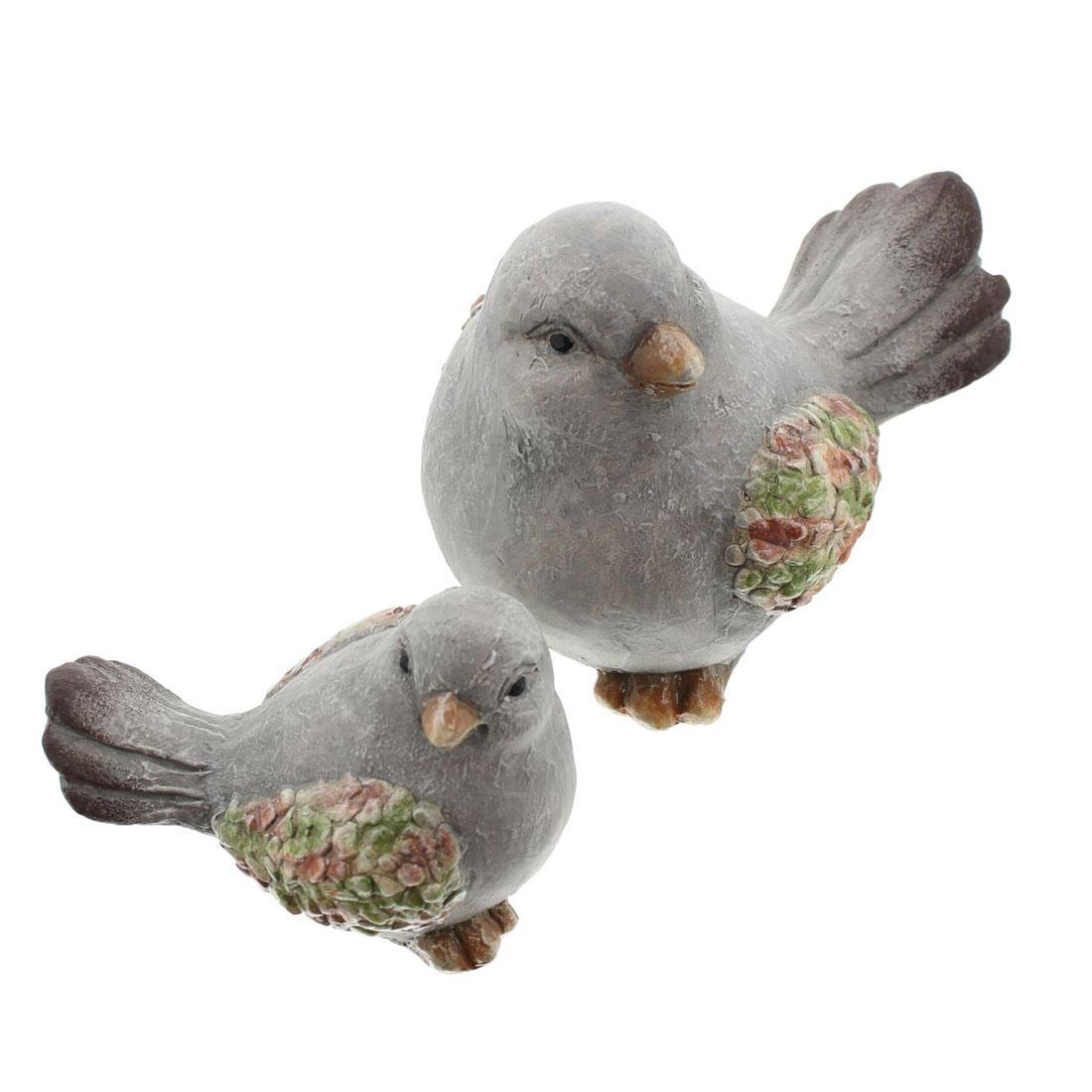 Изображение товара Frank Птицы: керамическая декоративная фигура 2 шт 13 см и 9 см