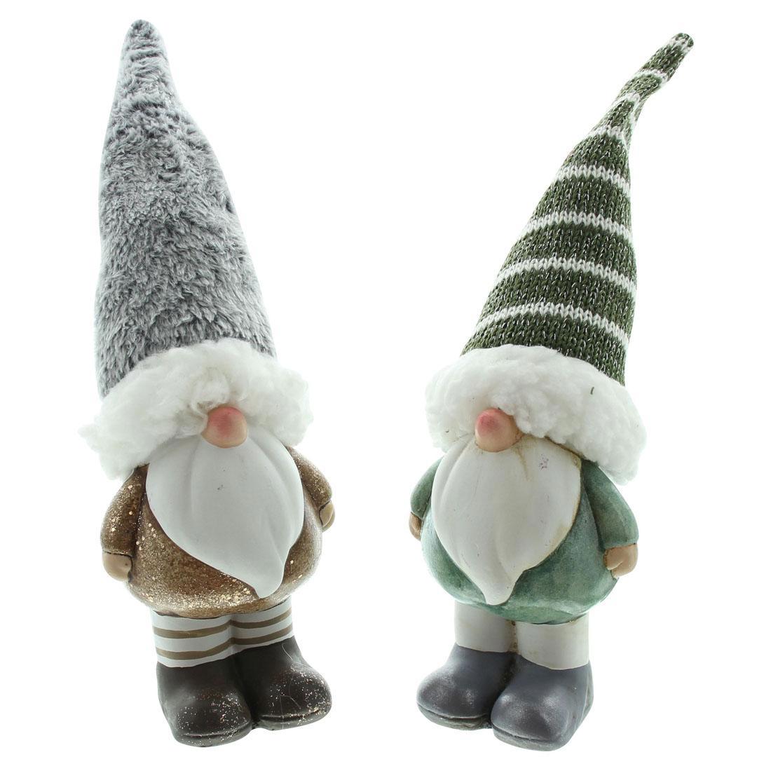 Изображение товара Декоративные фигуры FRANK Гномы Ганси и Сеп 07946 — 22 см, комплект 2