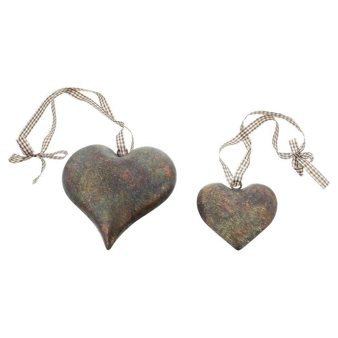 Изображение товара Набор декоративных предметов Frank Сердечки 06997, 2 шт