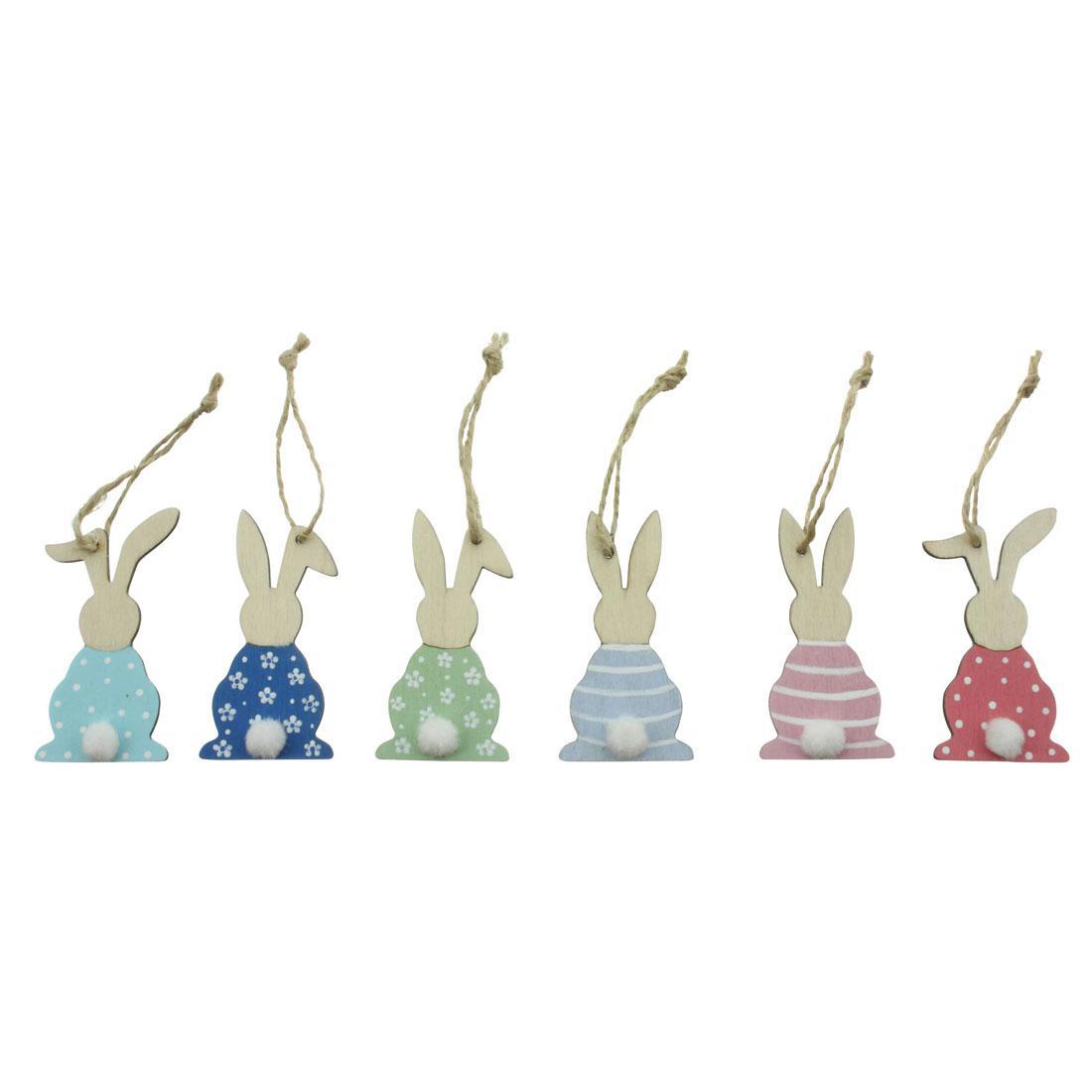Изображение товара Набор декоративных предметов Frank Зайчики - яркое настроение 07199, 9 шт