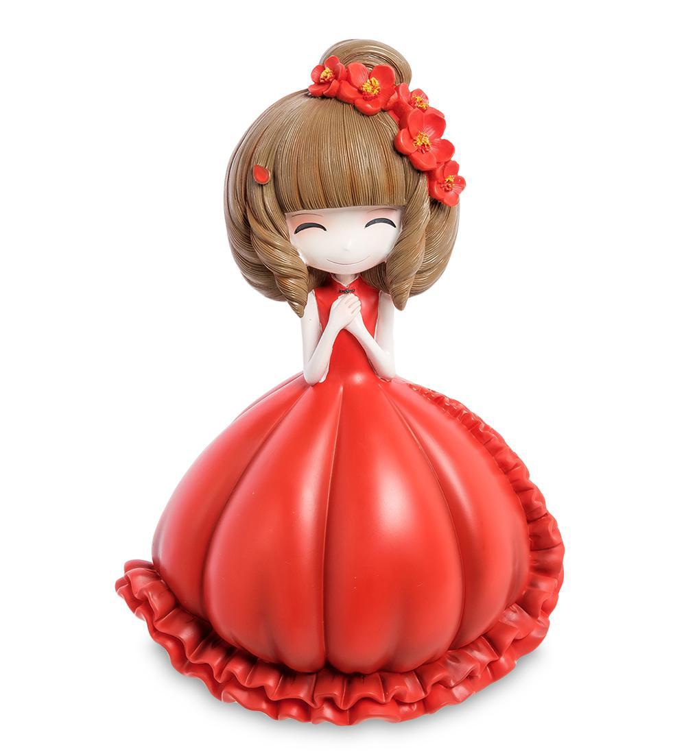 Изображение товара Копилка Art Home Девочка в красном платье MF-07