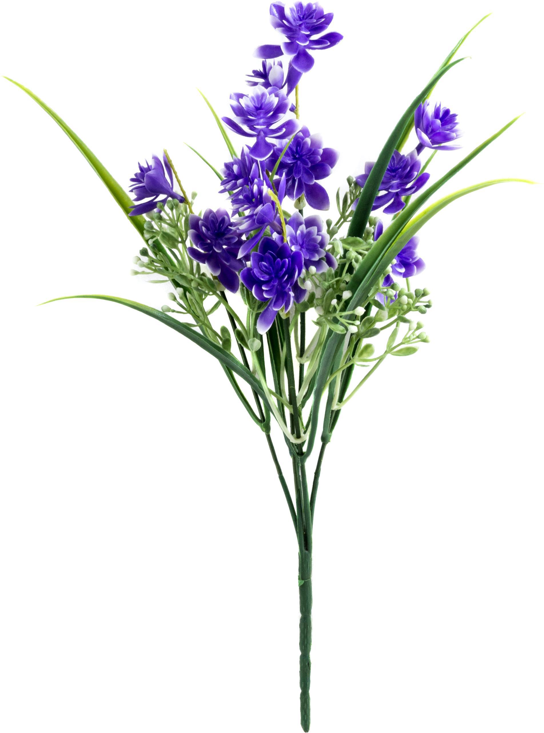 Изображение товара Искусственный цветок Волшебная страна Цветок "Дельфиниум" 003826 32 см