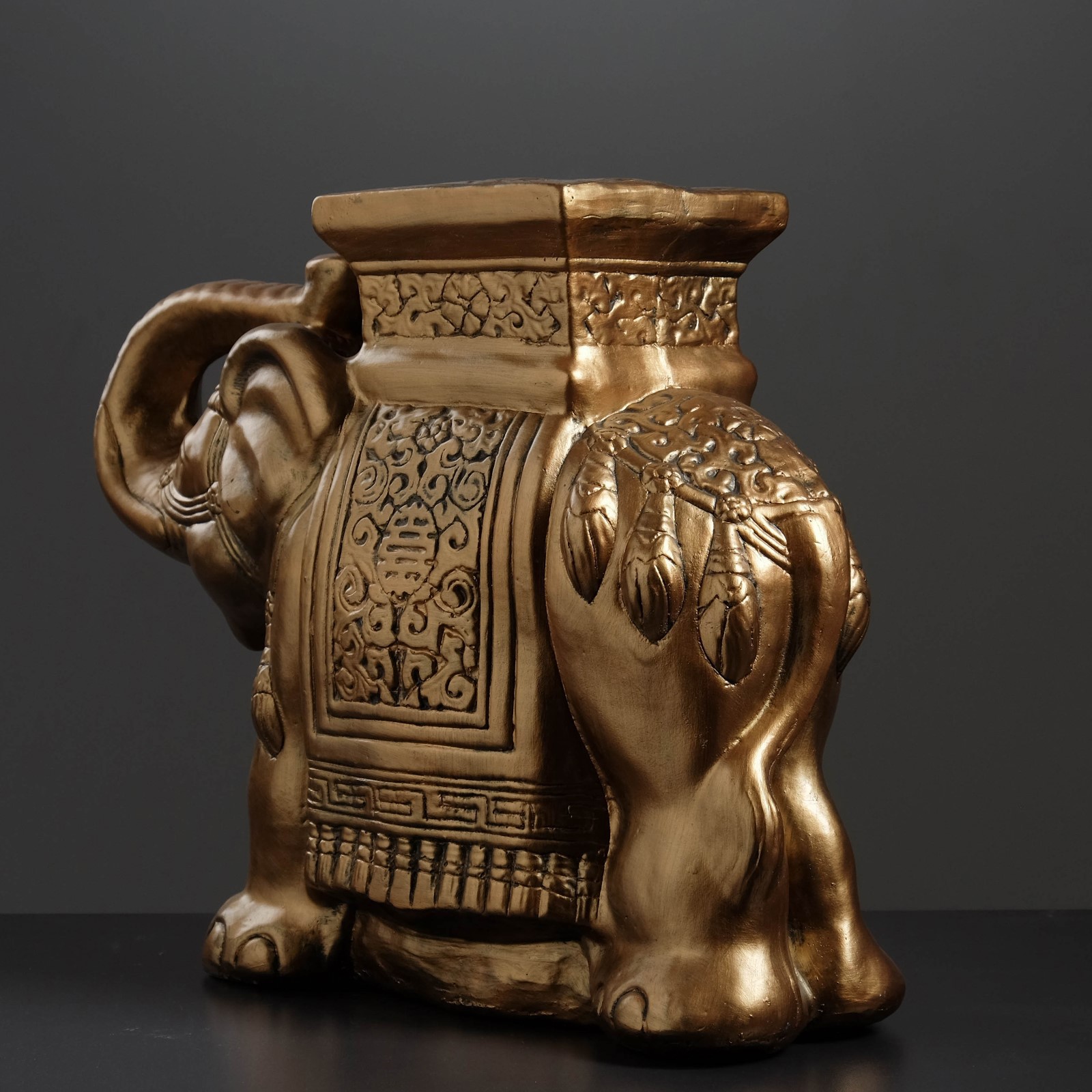 Изображение товара Декоративная фигура Слон бронза 21x54x43см