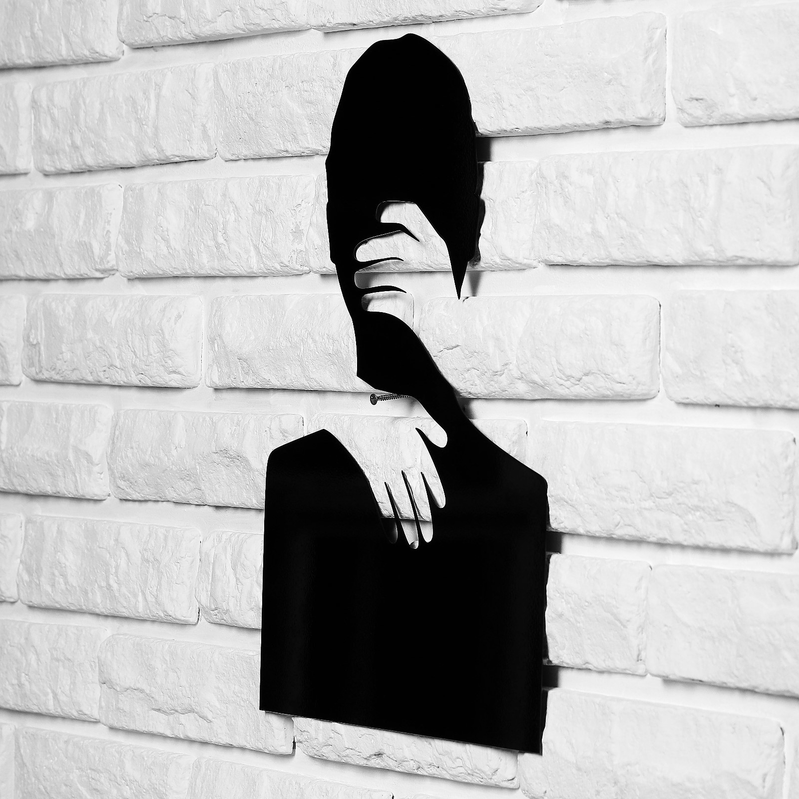 Изображение товара Панно металлическое "Влюбленные" 50x30 см