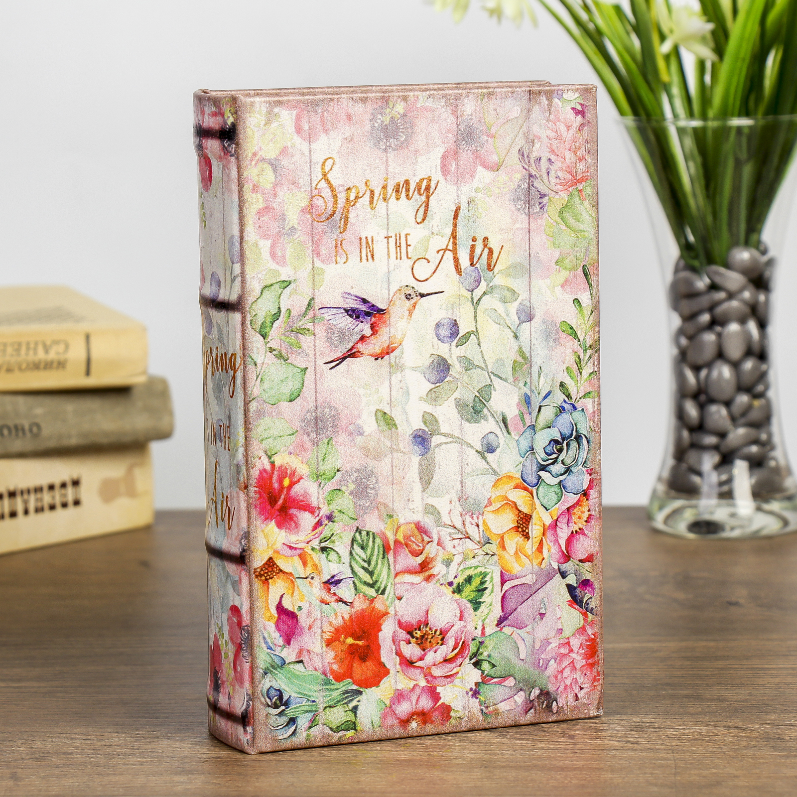 Изображение товара Сейф-книга Весна в воздухе 21x13x5 см, искусственная кожа, металл