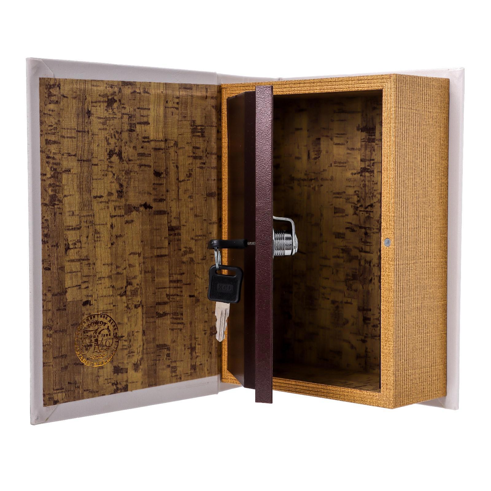 Изображение товара Сейф-книга "Как заработать миллиард" искусственная кожа, металл, 7x16x22 см