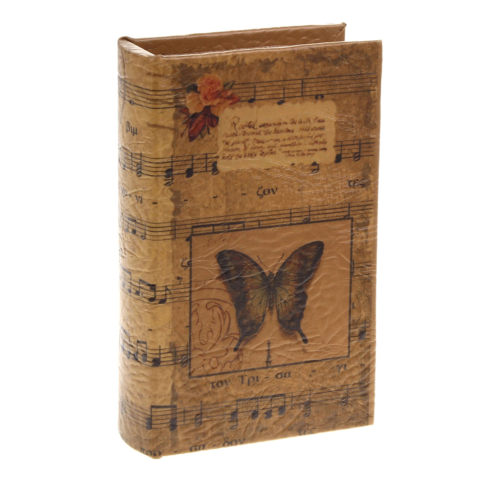 Изображение товара Сейф-книга "Музыка" 5x13x21 см, искусственная кожа, металл