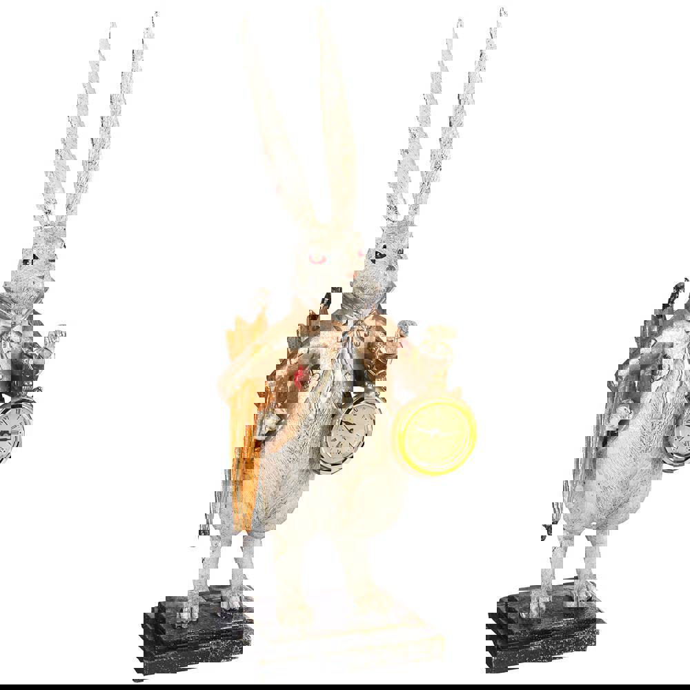 Изображение товара Фигурка Lefard 774-151 с часами Английская коллекция кролик 14.5*12*38.5 см