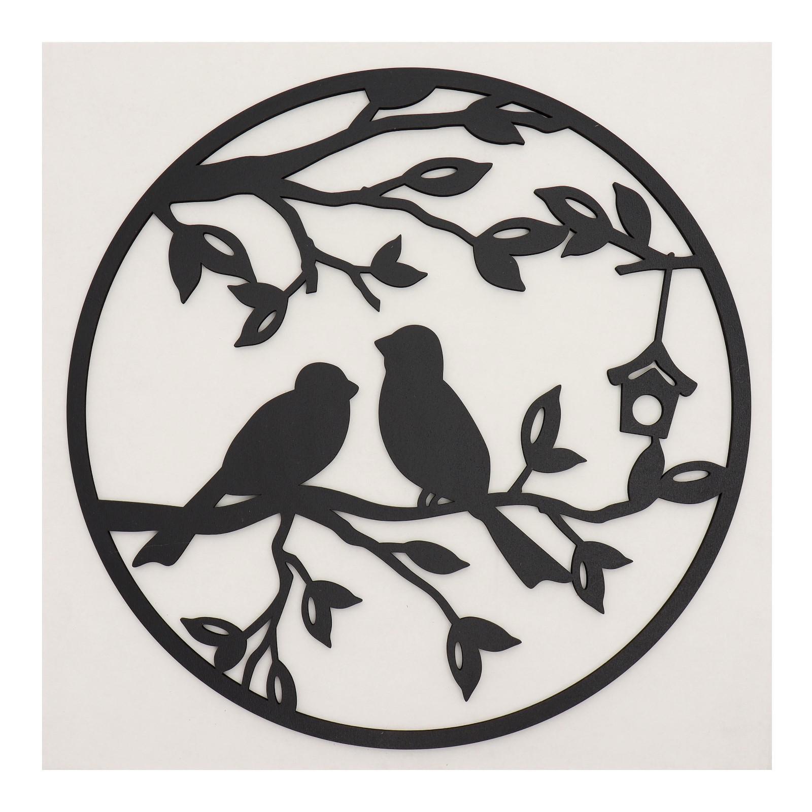 Изображение товара Декоративное панно "Птички" 39x39 см