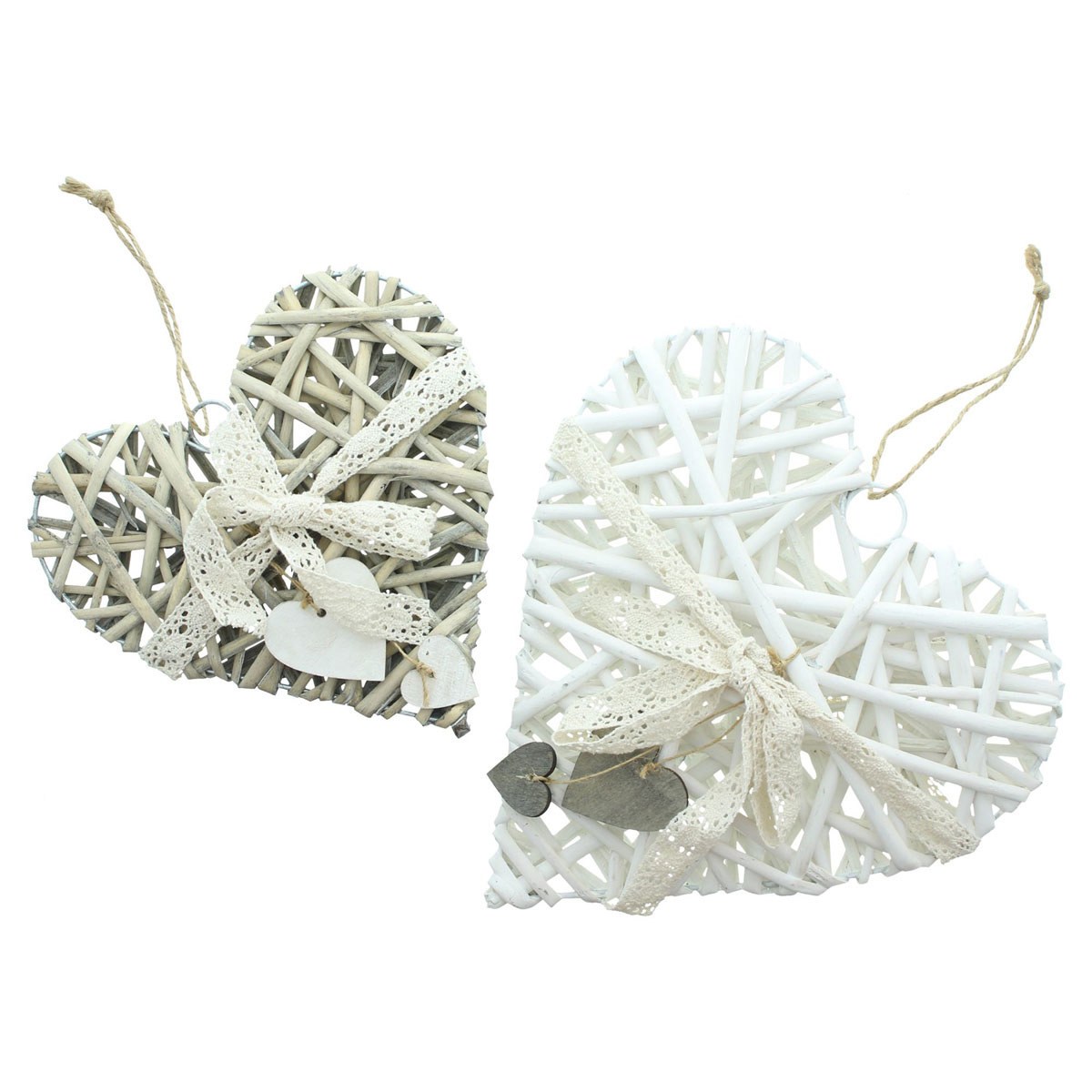 Изображение товара Подвесные фигурки Frank "Сердечки - романс", 2 штуки