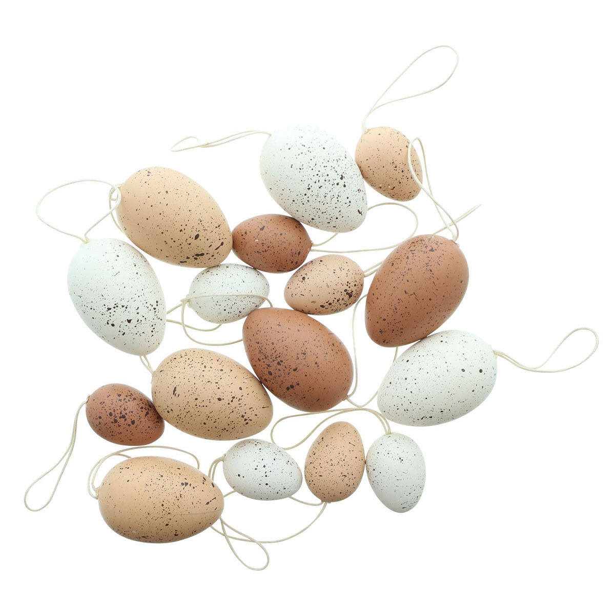 Изображение товара Декоративные фигуры Frank "Яйца - натур", 16 штук