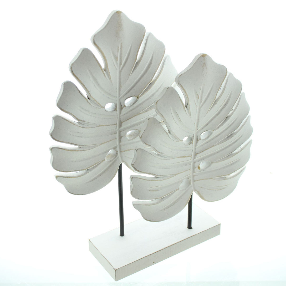 Изображение товара Декоративная фигура Frank Белые листья