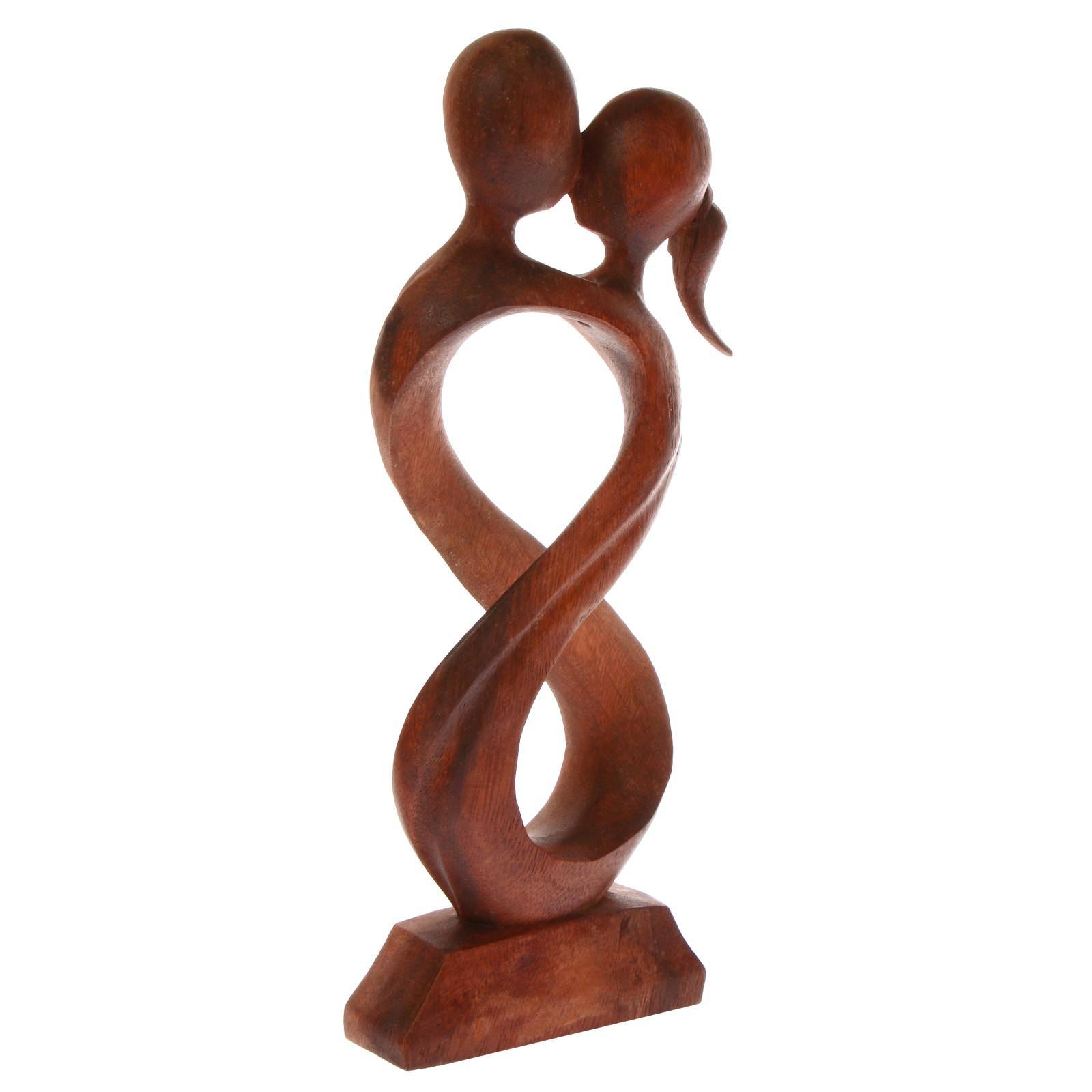 Изображение товара Фигурка сувенирная Simaland Пара Бесконечность коричневый цвет 30x12x3.5 см