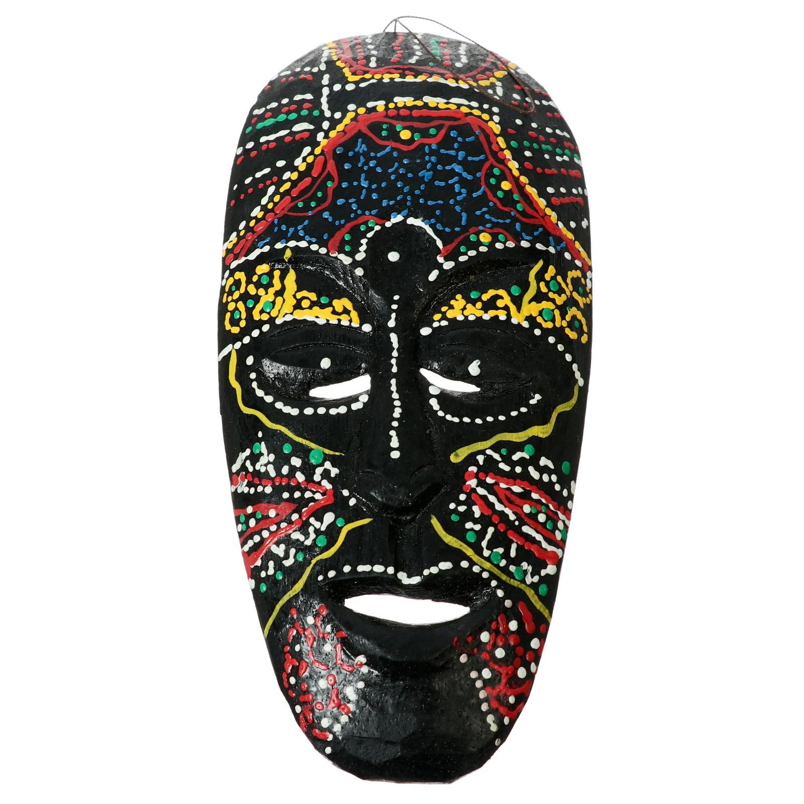 Изображение товара Панно-маска настенная Simaland Цветной абориген 19x3x10 см