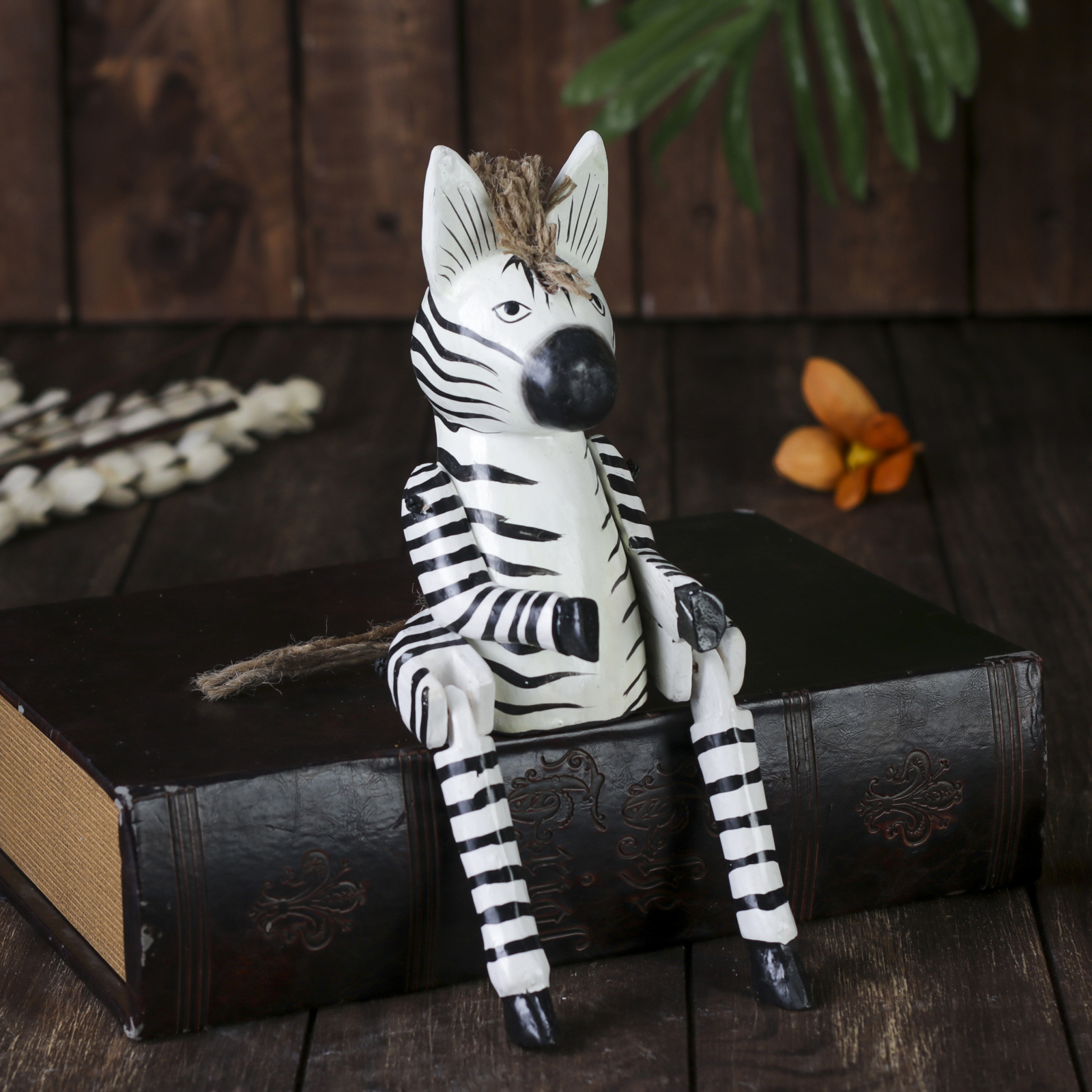 Изображение товара Фигурка сувенирная Simaland Зебра 4.5x9x25 см