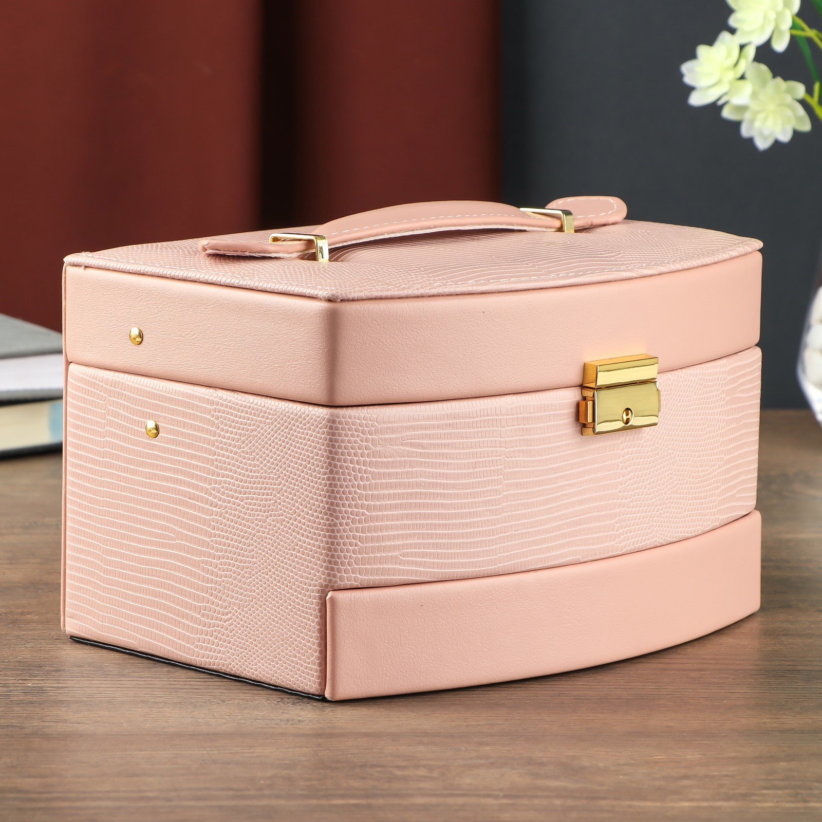 Изображение товара Шкатулка для украшений «Розовый питон» SIMALAND