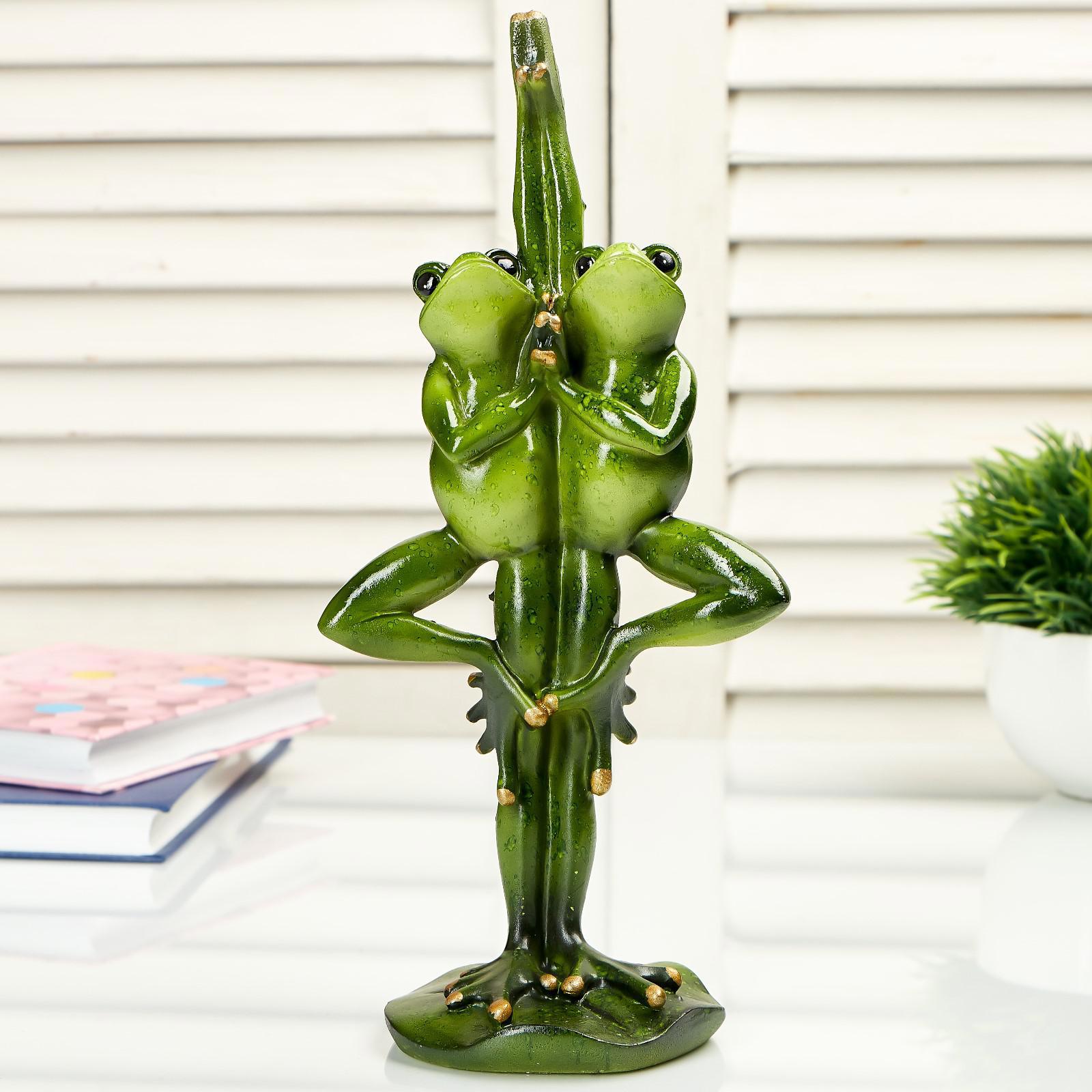 Изображение товара Фигурка сувенирная Simaland Лягухи - близнецы 25x12x8.5 см