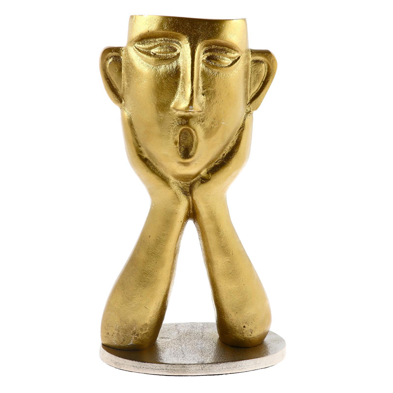 Изображение товара Декоративная фигура SIMALAND Дума 40, 6x10, 2x19 см - никелированное и латунное покрытие Изображение товара Декоративная фигура SIMALAND Дума 40, 6x10, 2x19 см - никелированное и латунное покрытие