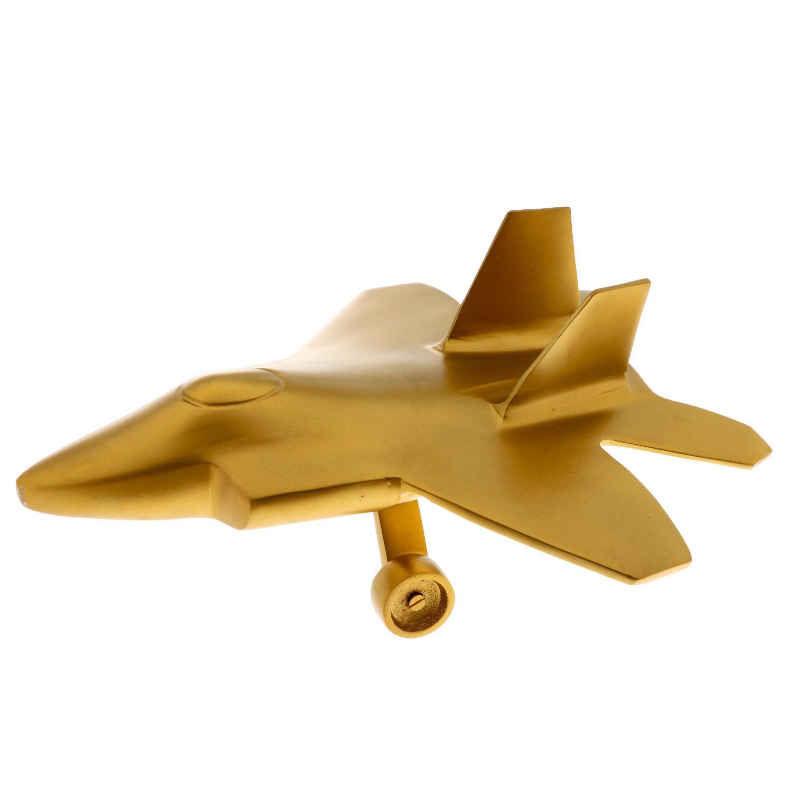 Изображение товара Декоративная фигура SIMALAND Самолёт 32,4x25,4x14 см (никелевое покрытие)