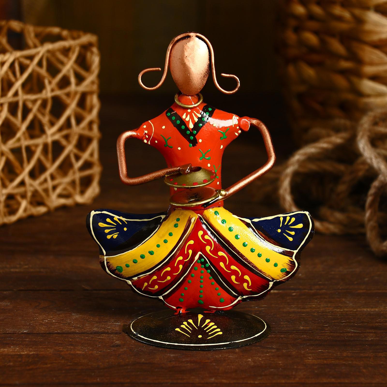 Изображение товара SIMALAND Музыкант — декоративная фигура из металла 13x8x19 см