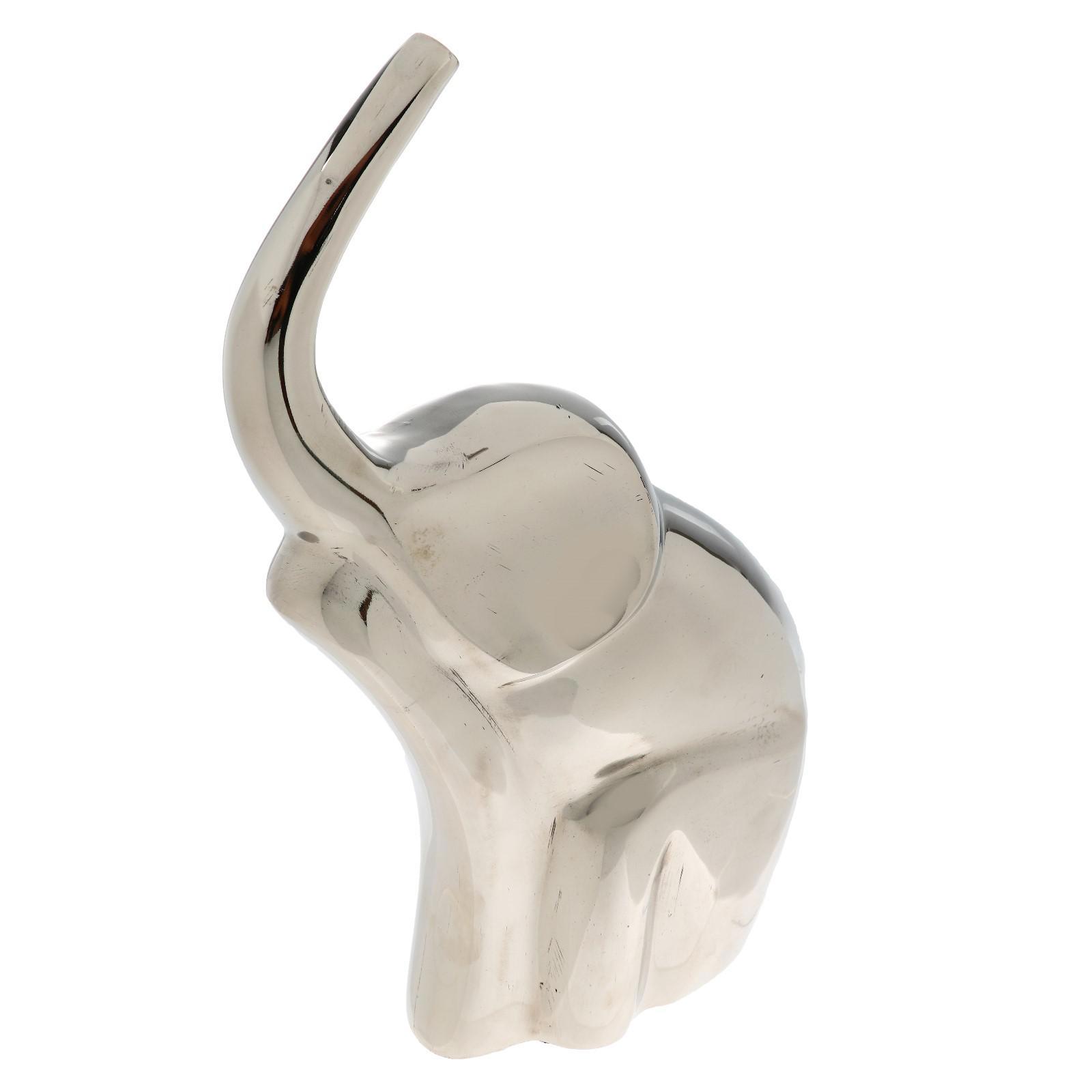 Изображение товара Слон декоративная фигура Simaland 17,8×7,6×33 см, никелевое покрытие