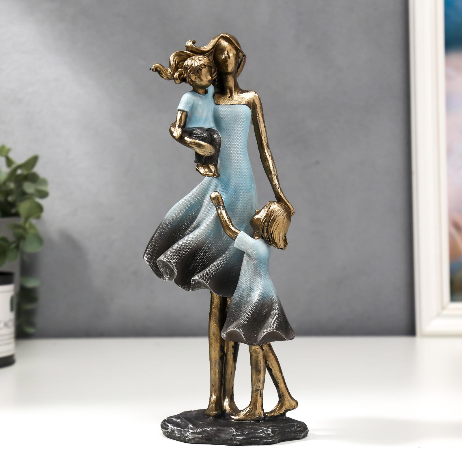 Изображение товара Фигурка сувенирная Simaland "Мама с детьми" 24x7x11 см