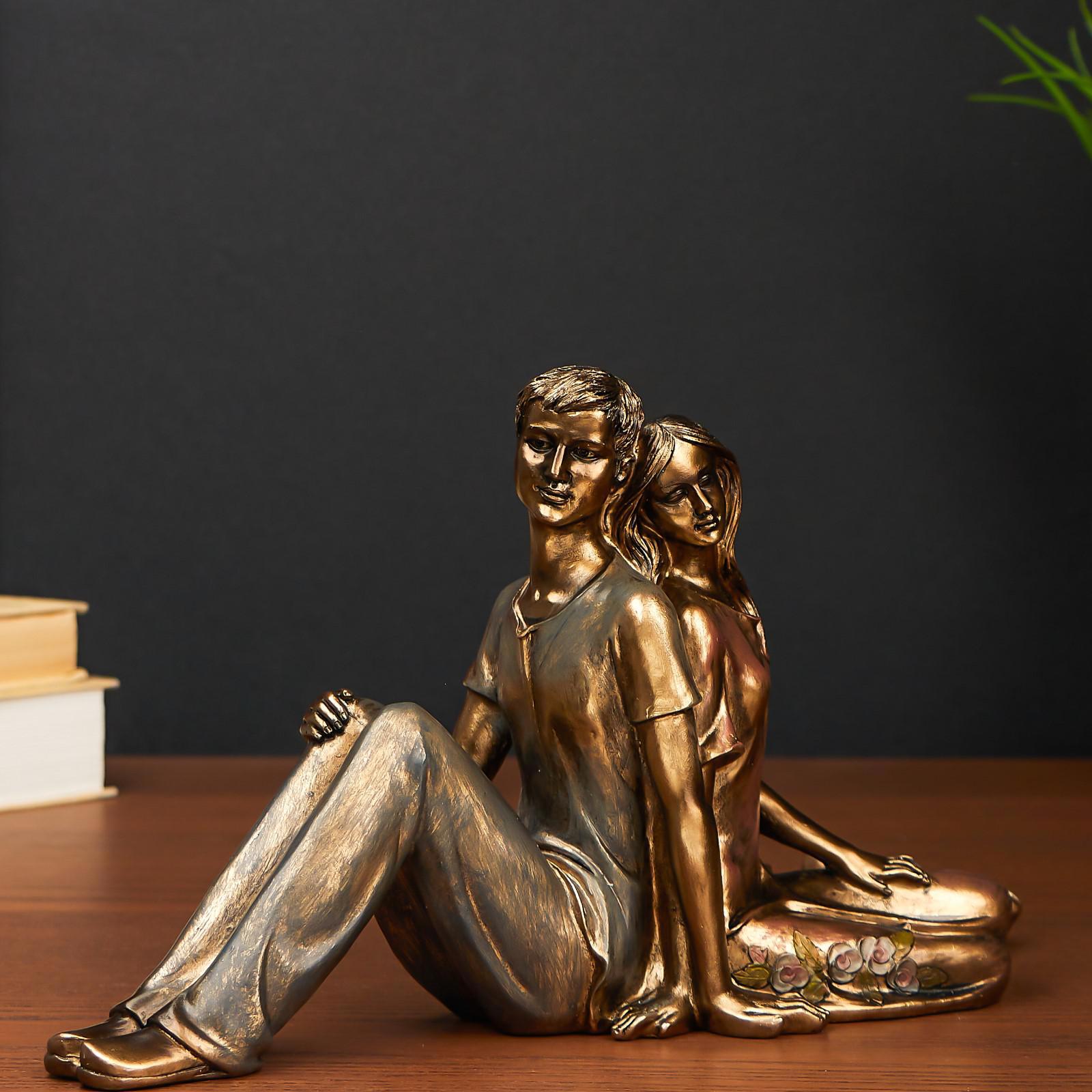 Изображение товара Фигурка сувенирная Simaland Романтическая встреча 33.5x12.3x18 см