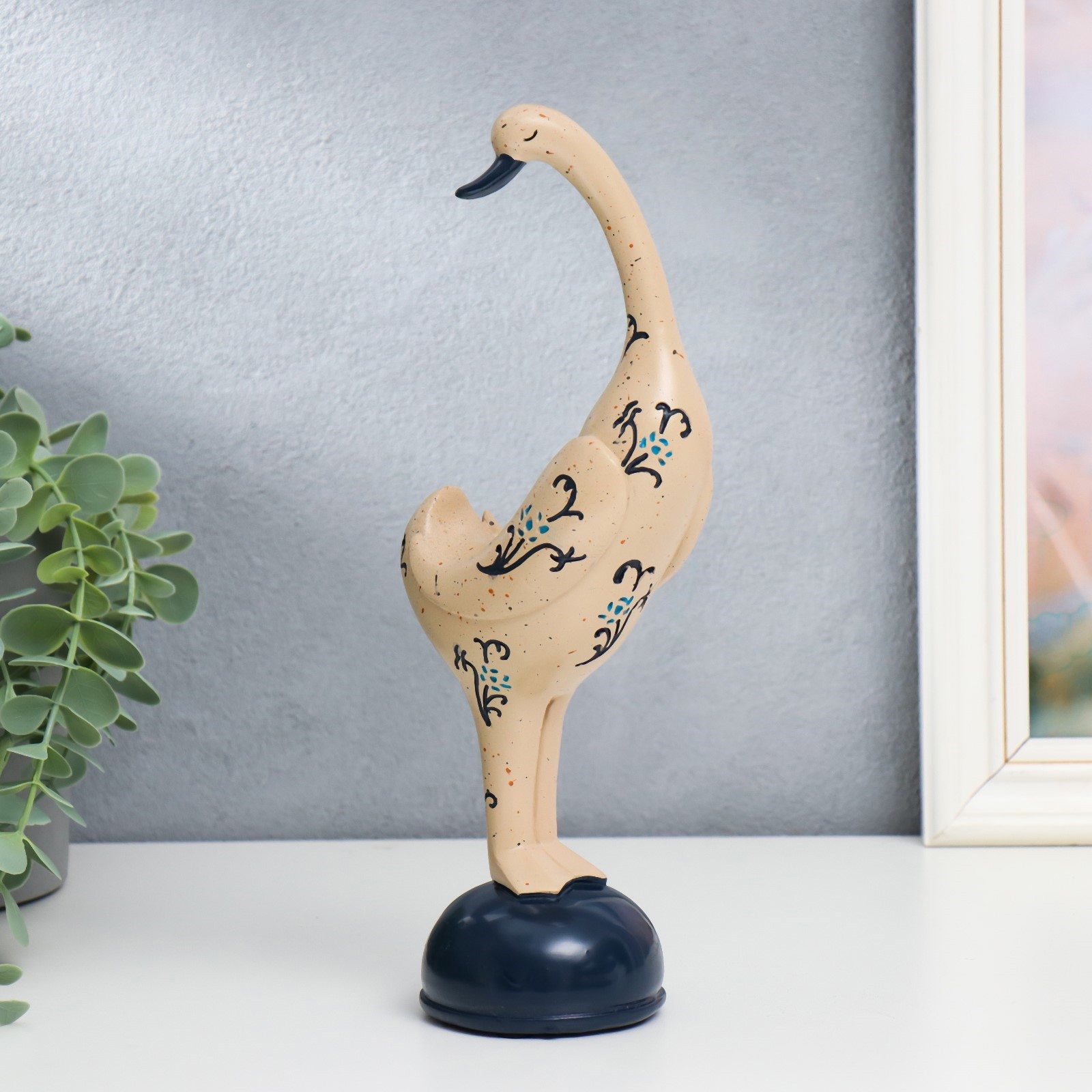 Изображение товара SIMALAND Прованс. Гусыня с голубыми цветочками 25x13x10 см