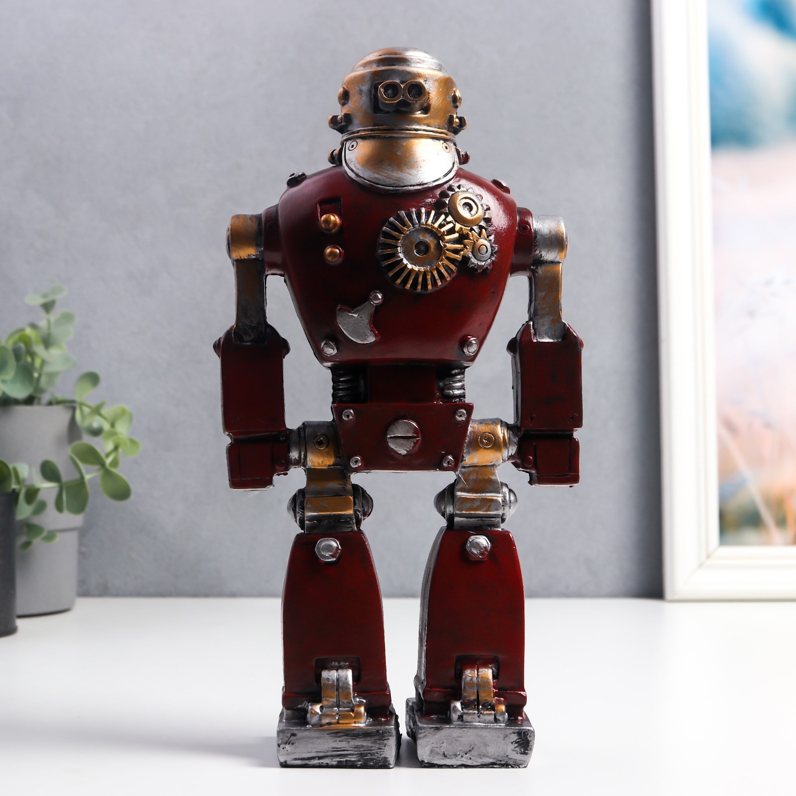 Изображение товара Декоративная фигура SIMALAND Робот самоделкин 25x13 см