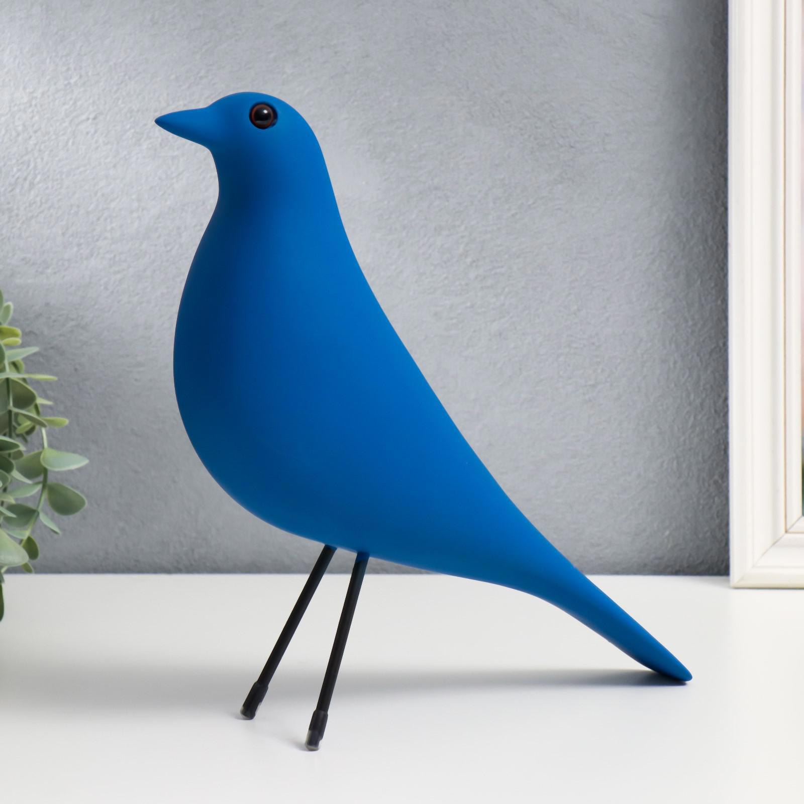 Изображение товара Птица-символ SIMALAND — ярко-синяя фигурка 28x23 см