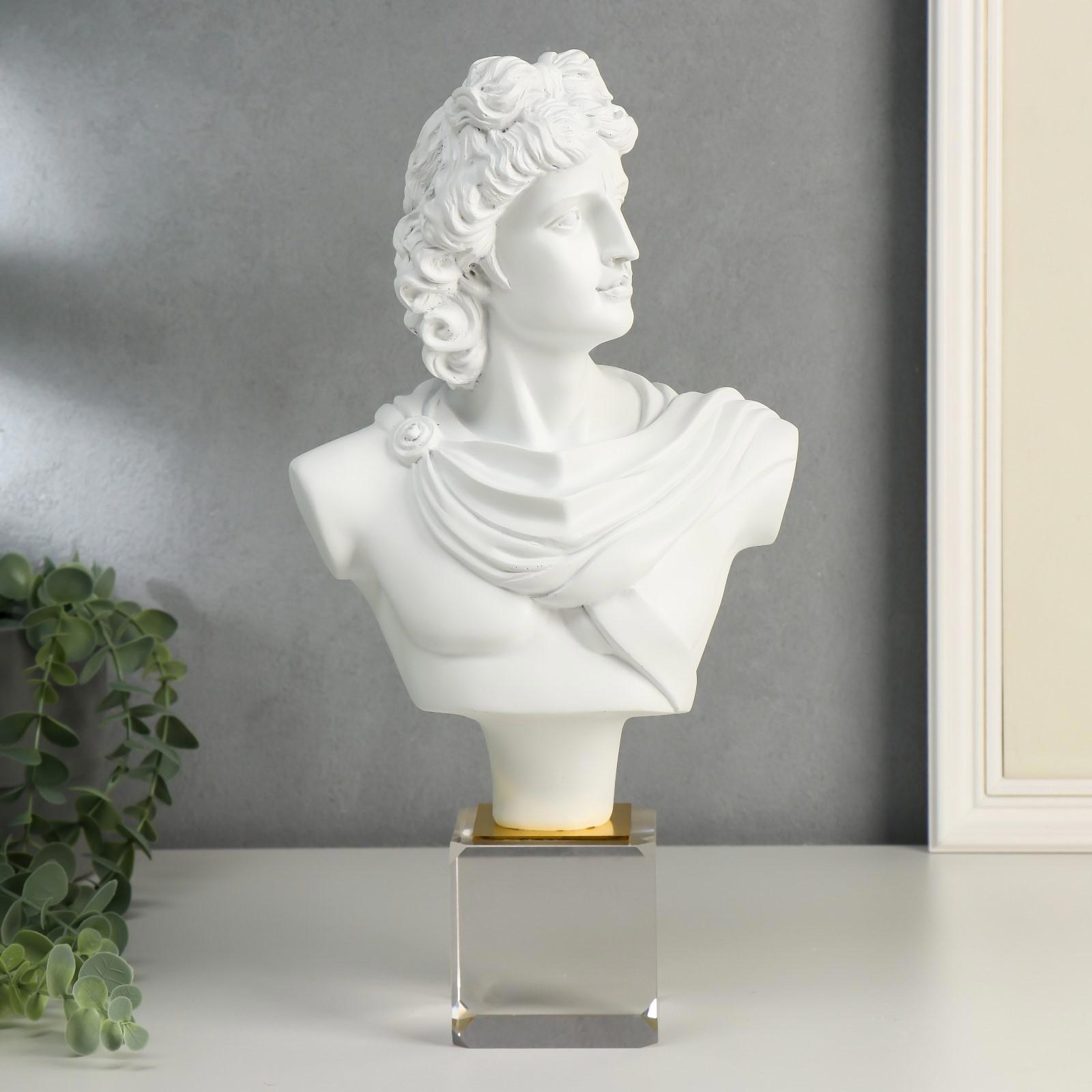 Изображение товара Декоративная фигура SIMALAND Нарцисс белый 37,5×19×11,5 см