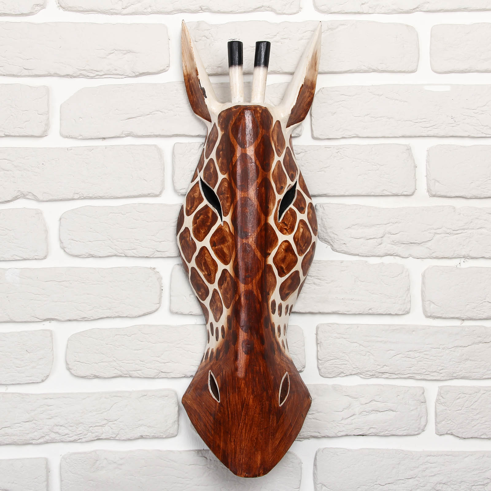 Изображение товара Панно-маска настенная Simaland "Жираф" 50x16x7 см