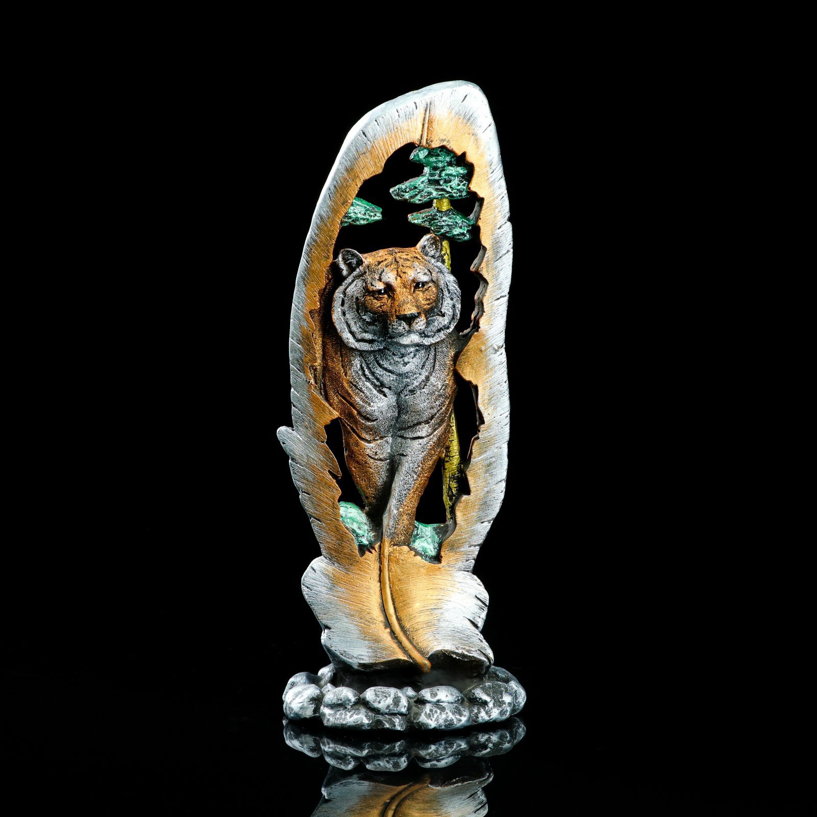 Изображение товара Статуэтка "Тигр", цветная, 32 см