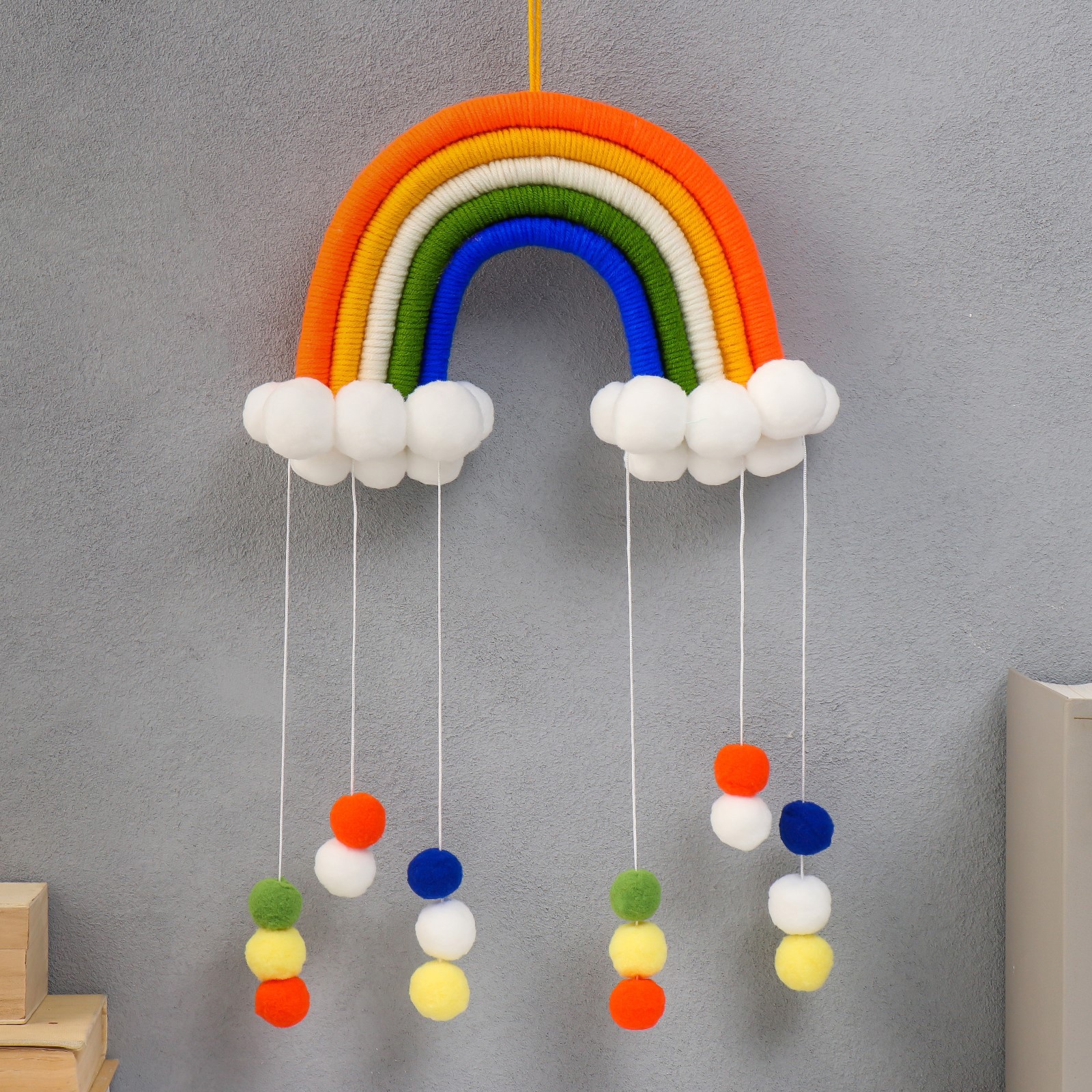 Изображение товара Панно SIMALAND Радуга и дождик Яркие цвета