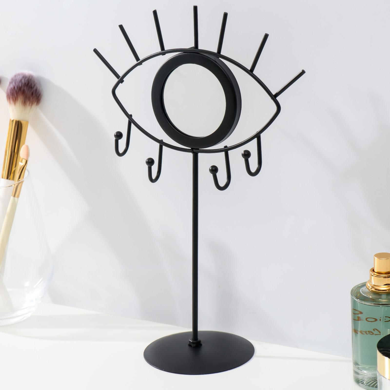 Изображение товара Подставка интерьерная для украшений "Глаз" чёрный — стиль и порядок