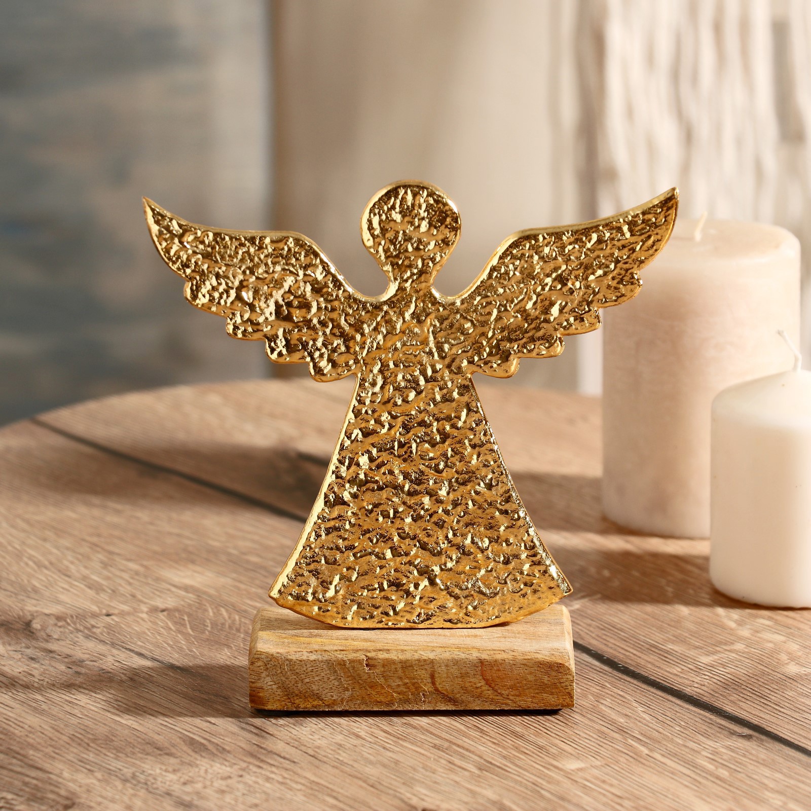 Изображение товара Сувенир интерьерный "Ангел" на подставке 17x5x17 см