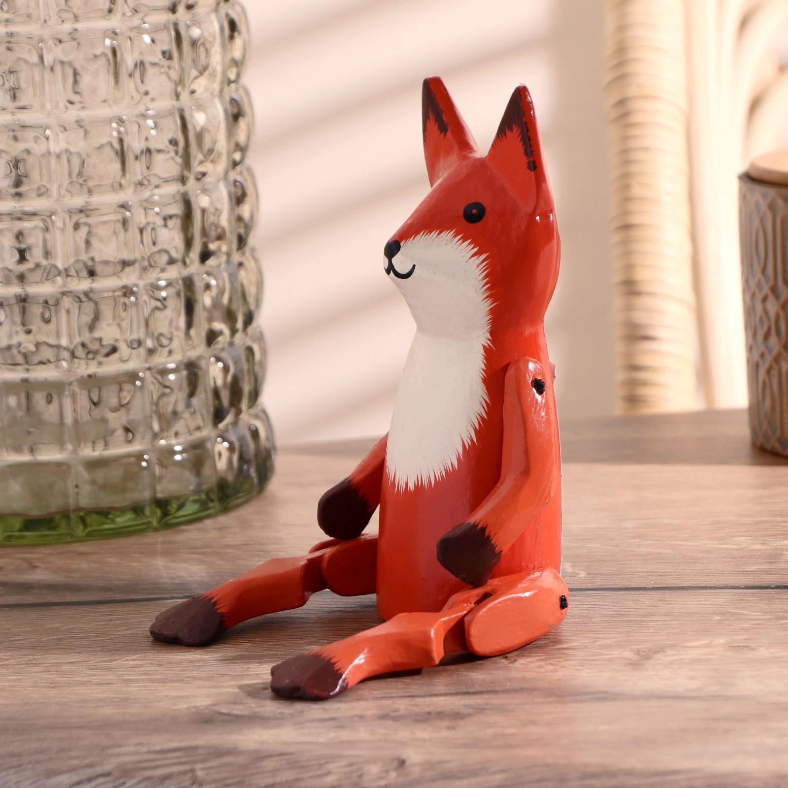 Изображение товара Сувенир интерьерный Лисёнок висячие лапки 4,5x9x33 см