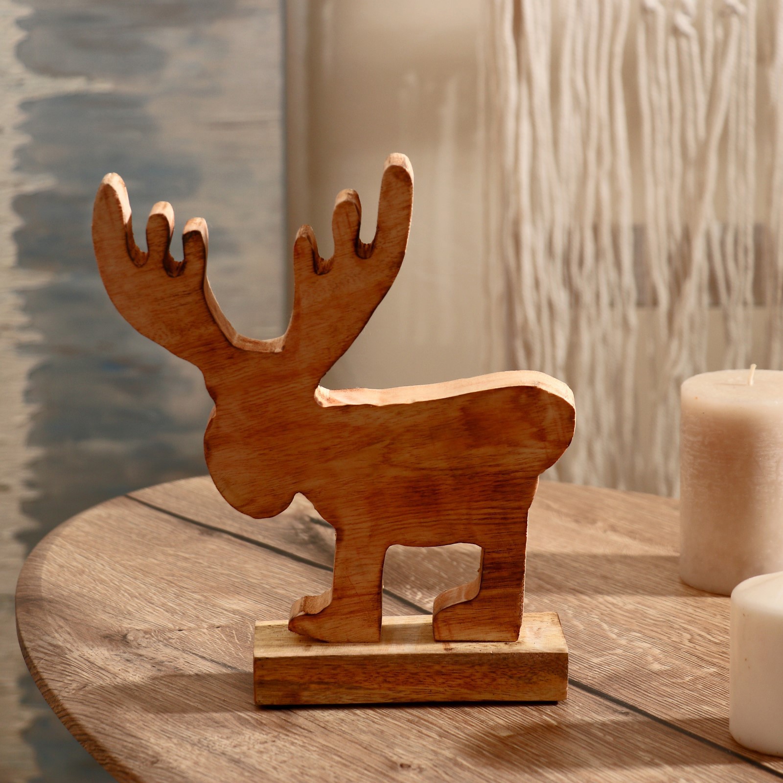 Изображение товара Сувенир интерьерный "Лосёнок" высота 25 см