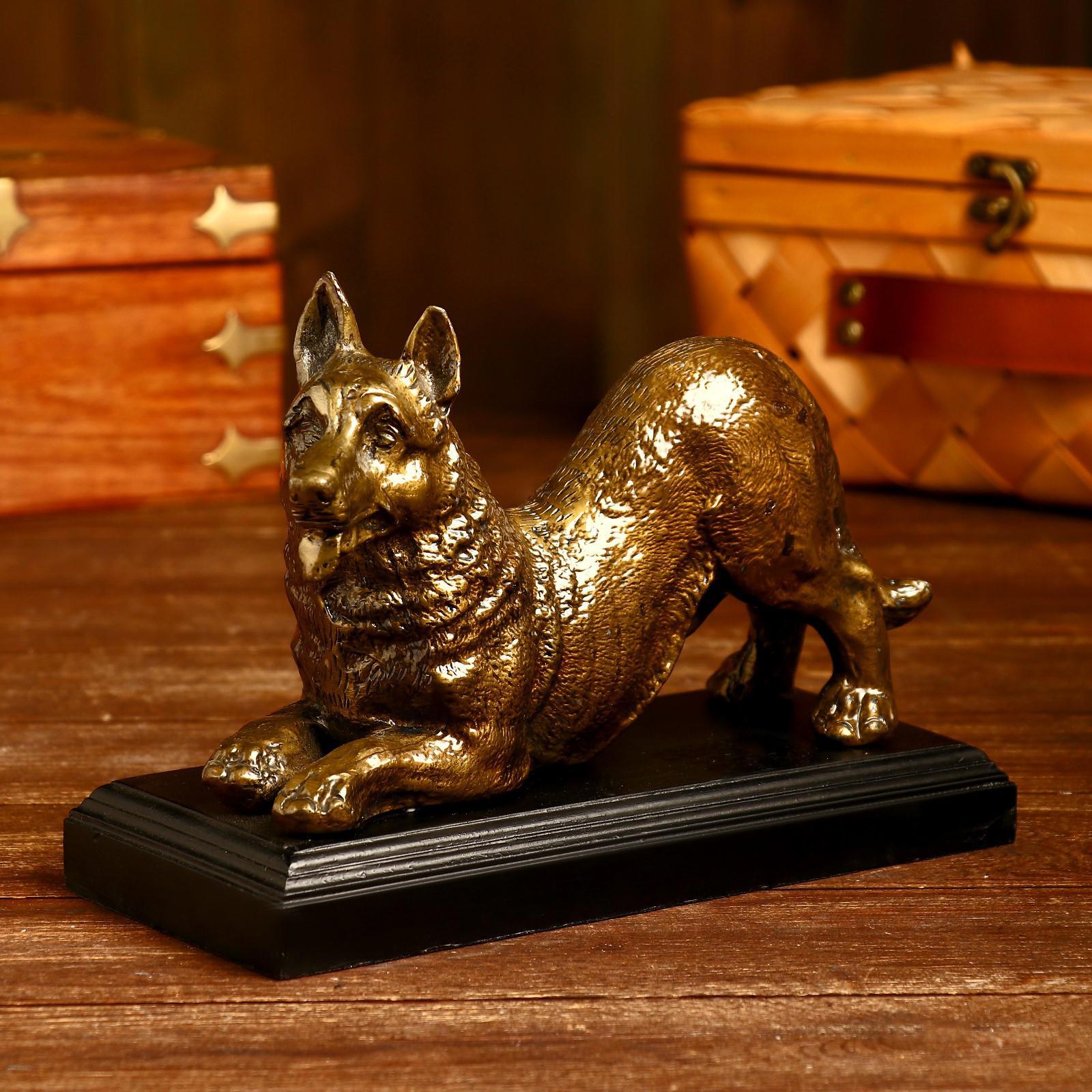 Изображение товара Сувенир интерьерный "Преданный пёс" 23 см