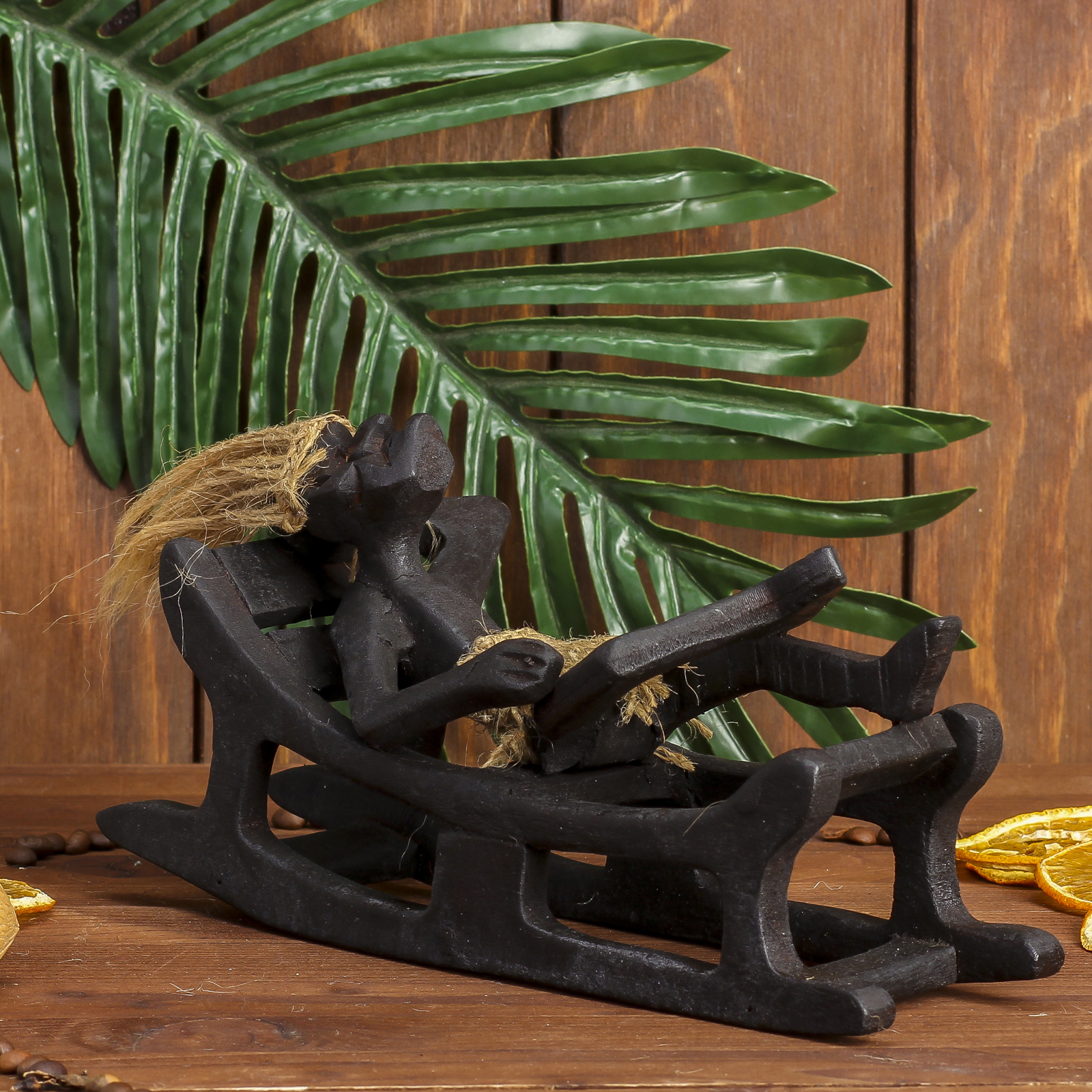 Изображение товара Сувенир интерьерный «Абориген на качалке» 27x10x7 см