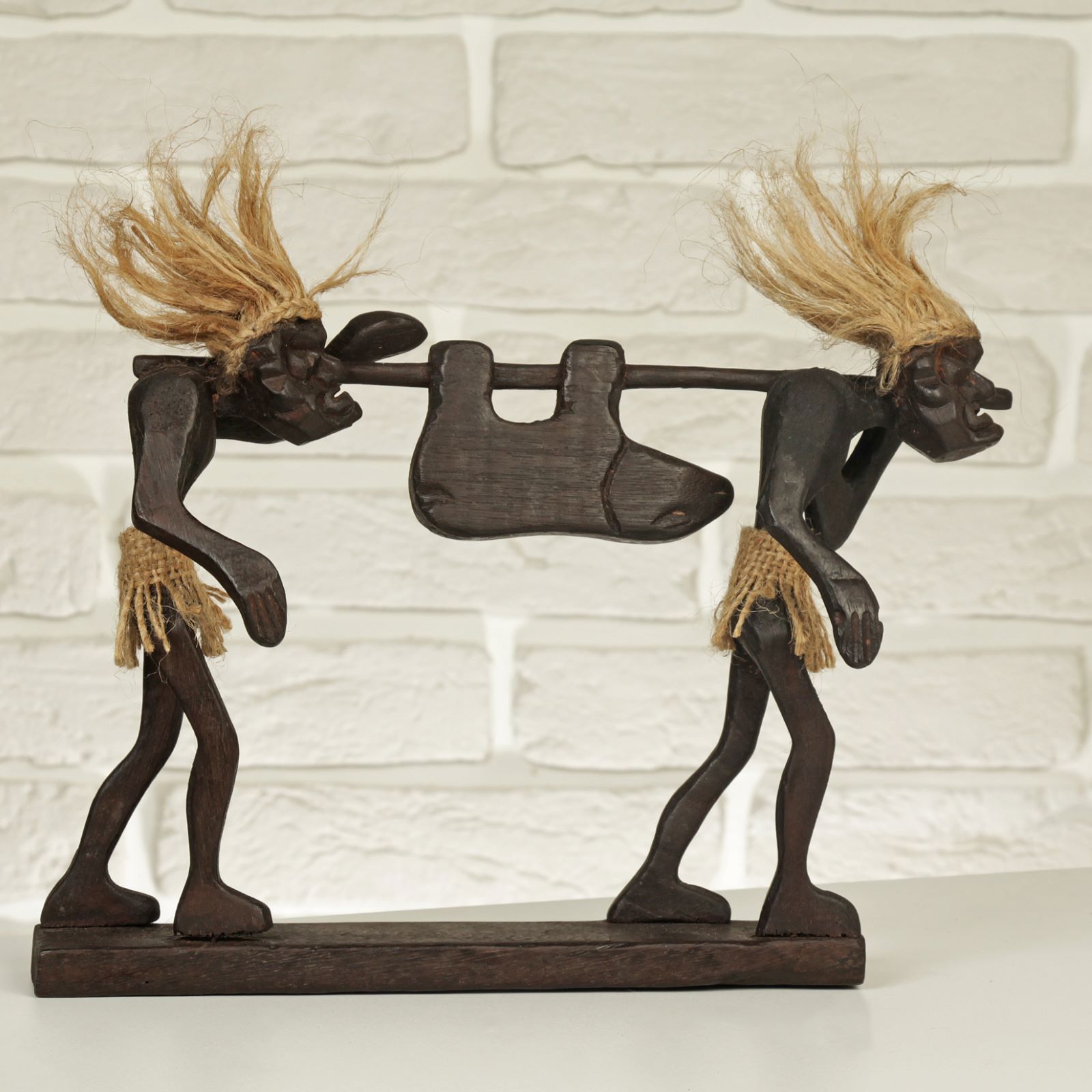 Изображение товара Сувенир интерьерный "Аборигены на охоте" высота 20 см