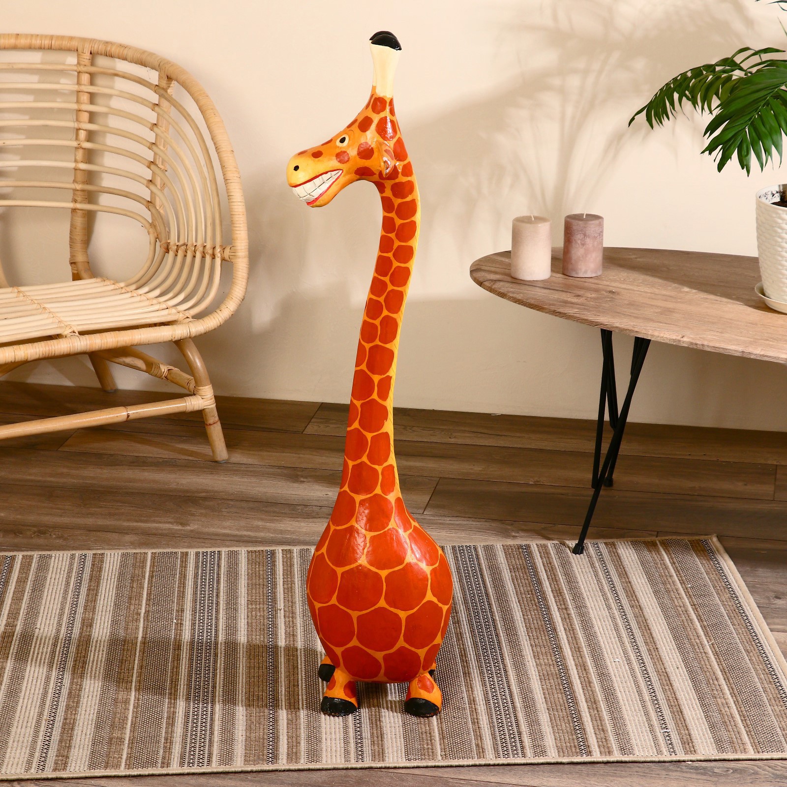 Изображение товара Сувенир интерьерный "Жирафик весёлый" высота 100 см