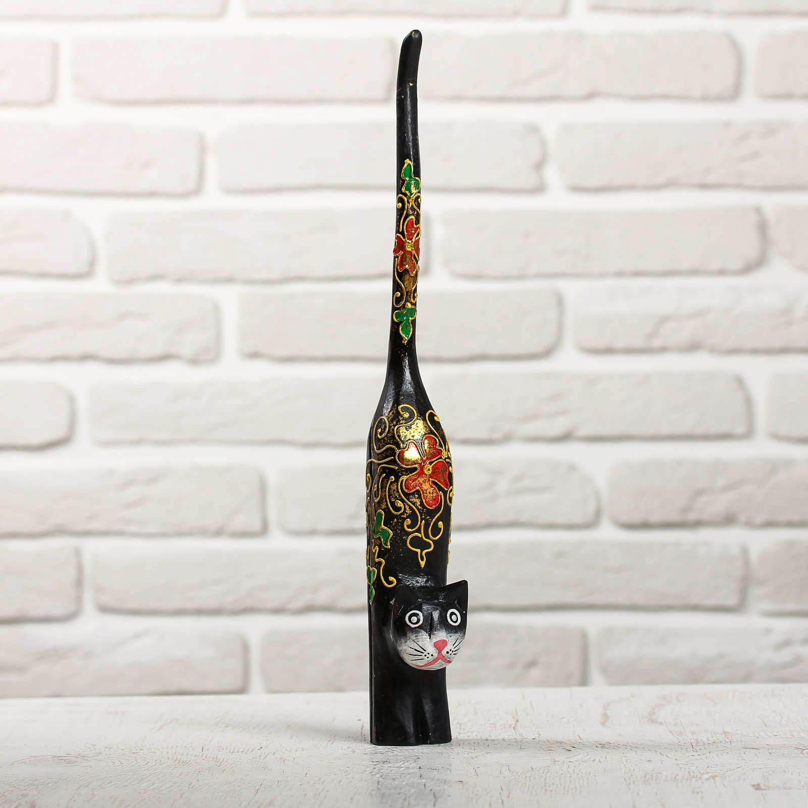 Изображение товара Сувенир интерьерный "Кошечка хВост трубой" 7x4x35 см