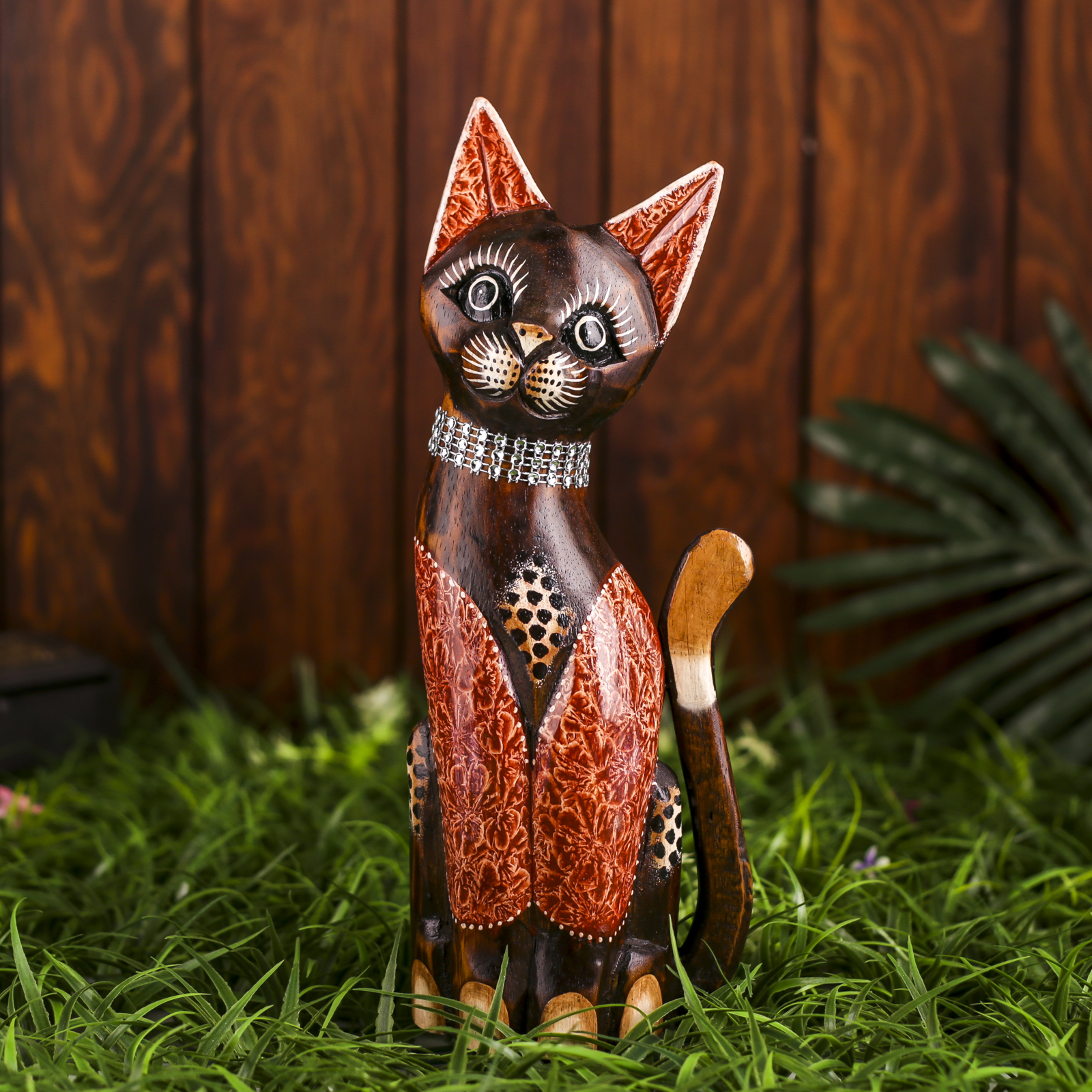 Изображение товара Сувенир интерьерный Кошка — леопардовые пятна, 30 см