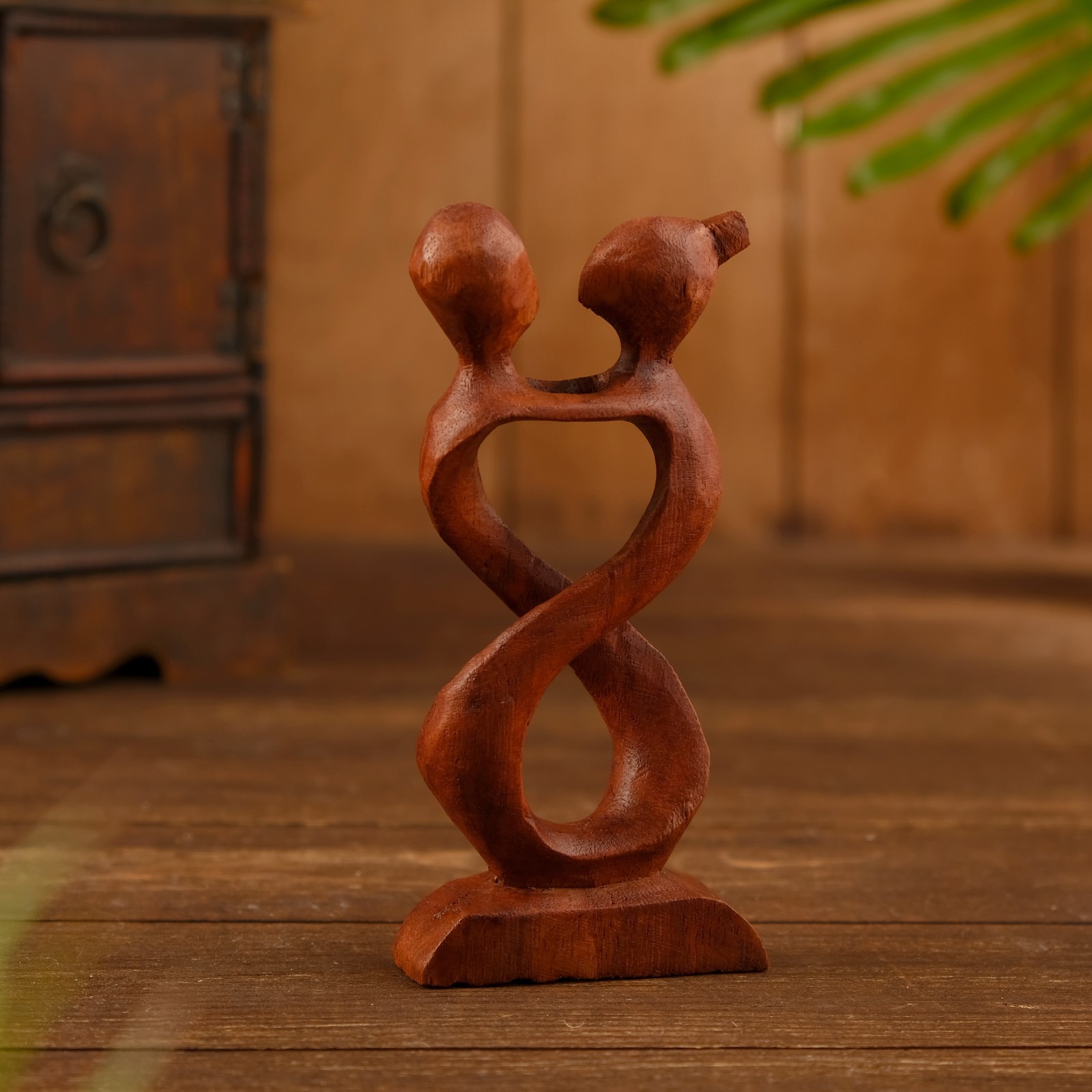 Изображение товара Сувенир интерьерный "Пара Бесконечность" коричневый цвет 15x7x2.5 см