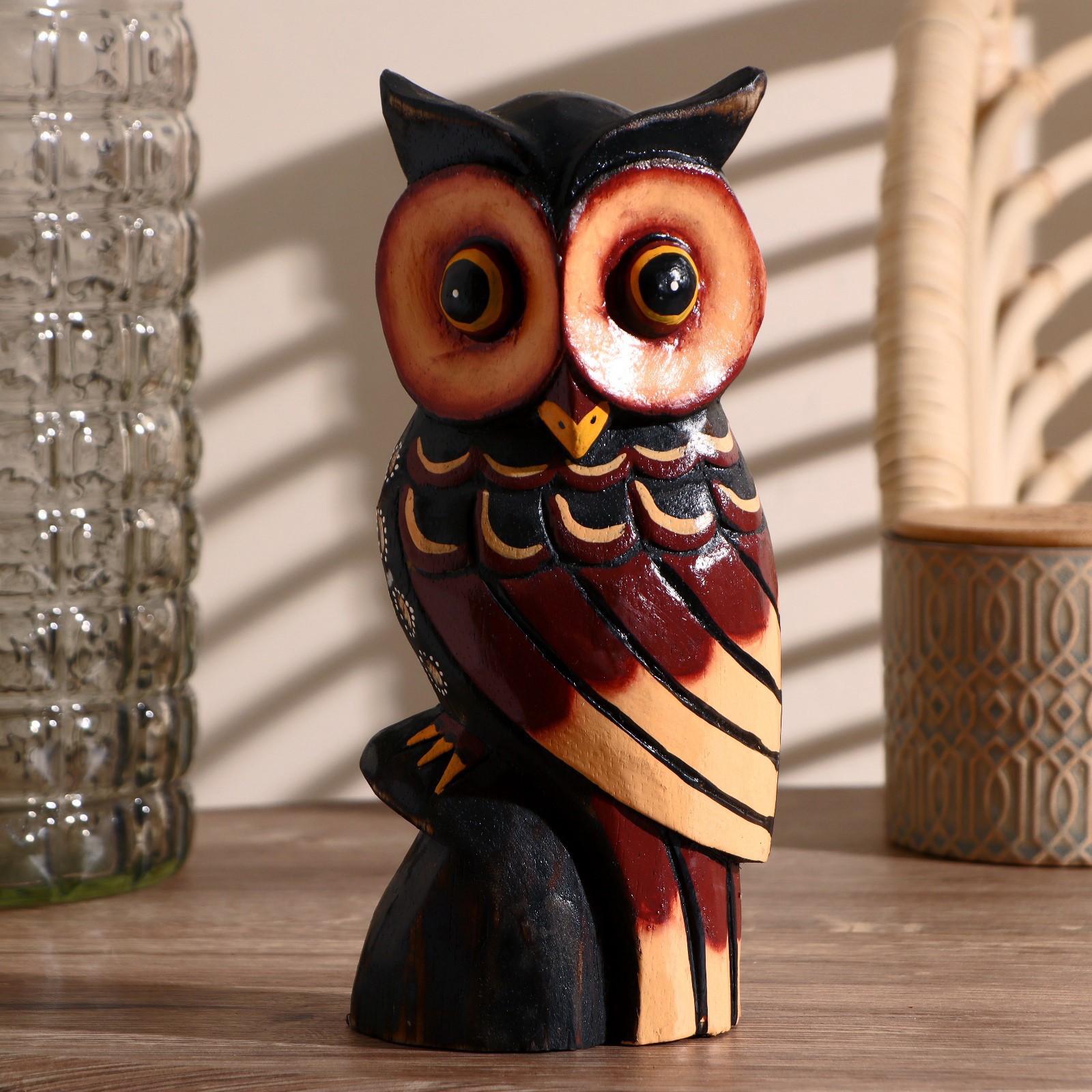 Изображение товара Сувенир интерьерный "Сова" 9x3.5x21 см