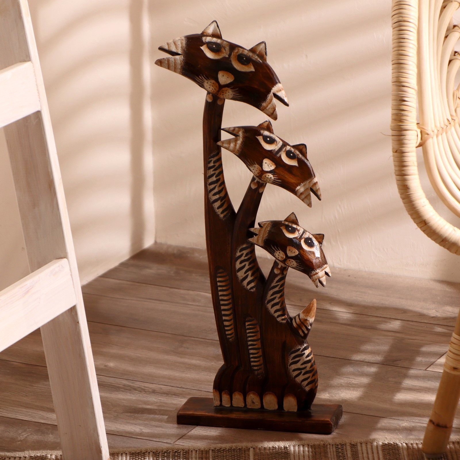 Изображение товара Сувенир интерьерный «Три кота с бакенбардами»