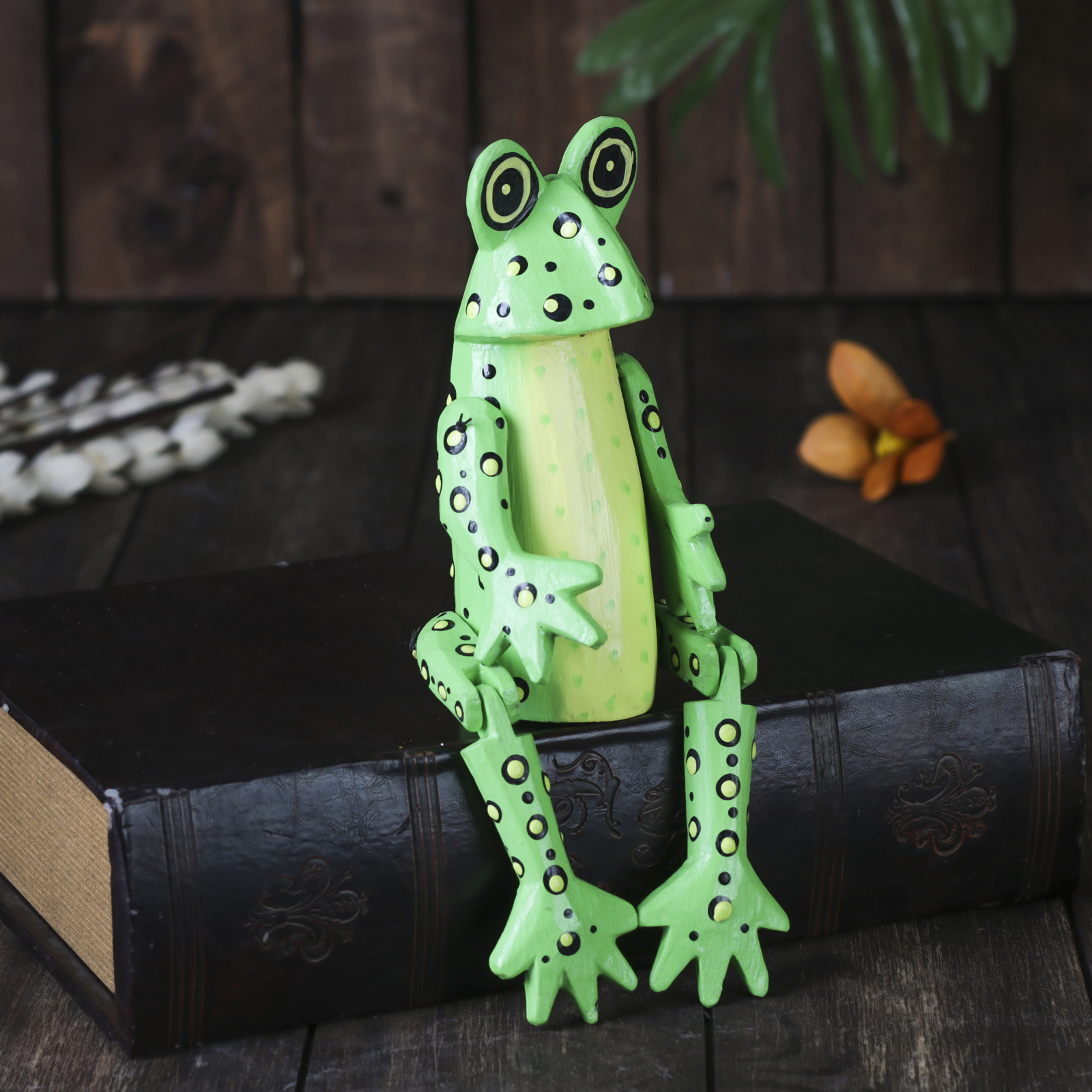 Изображение товара Декоративная фигура SIMALAND Лягушка зелёная
