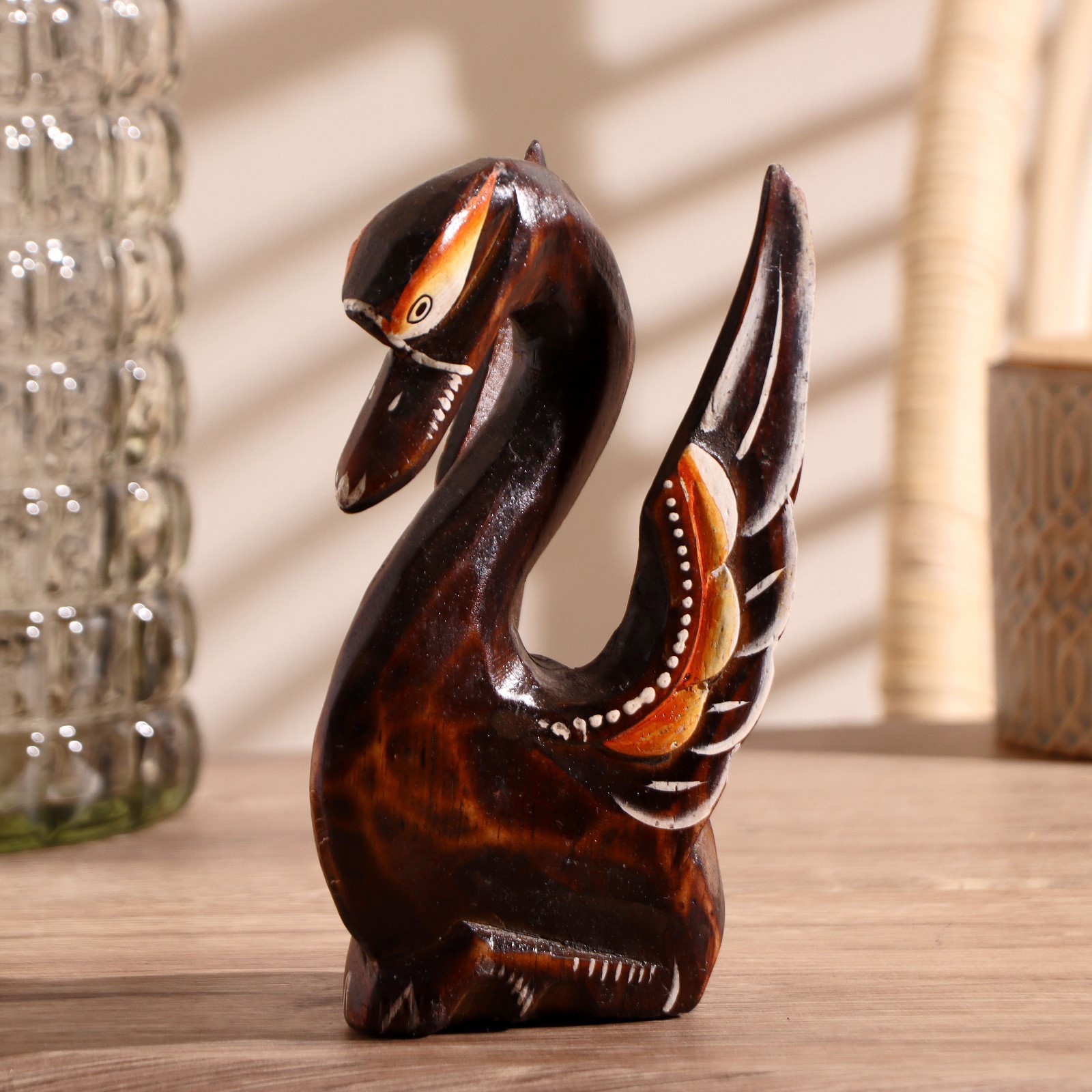 Изображение товара Сувенир интерьерный "Прекрасный лебедь" 9x8x20 см